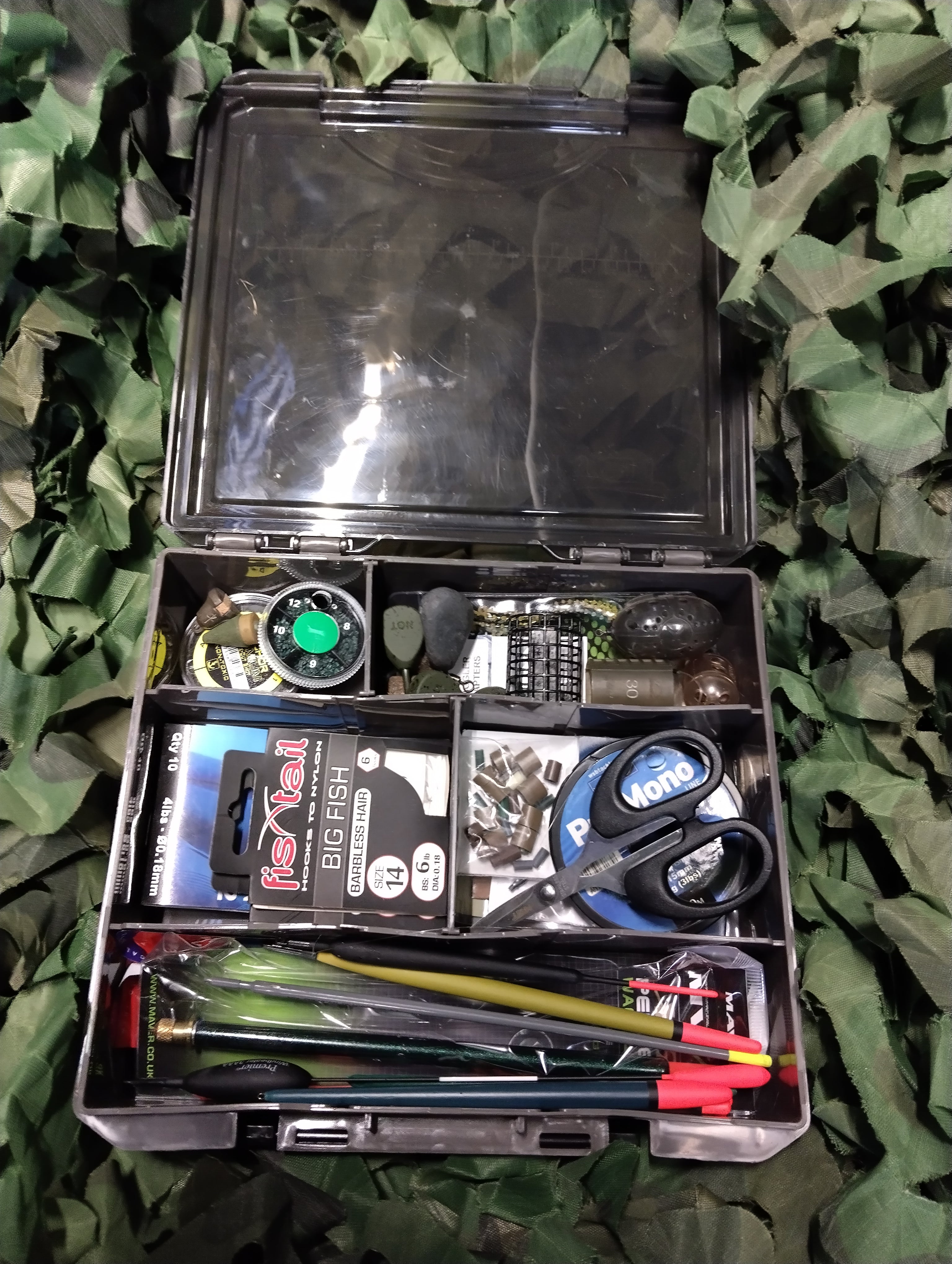 Fully Loaded 'System' Fishing Tackle Box - Pike, Carp or Coarse | Starter & Deluxe Kits