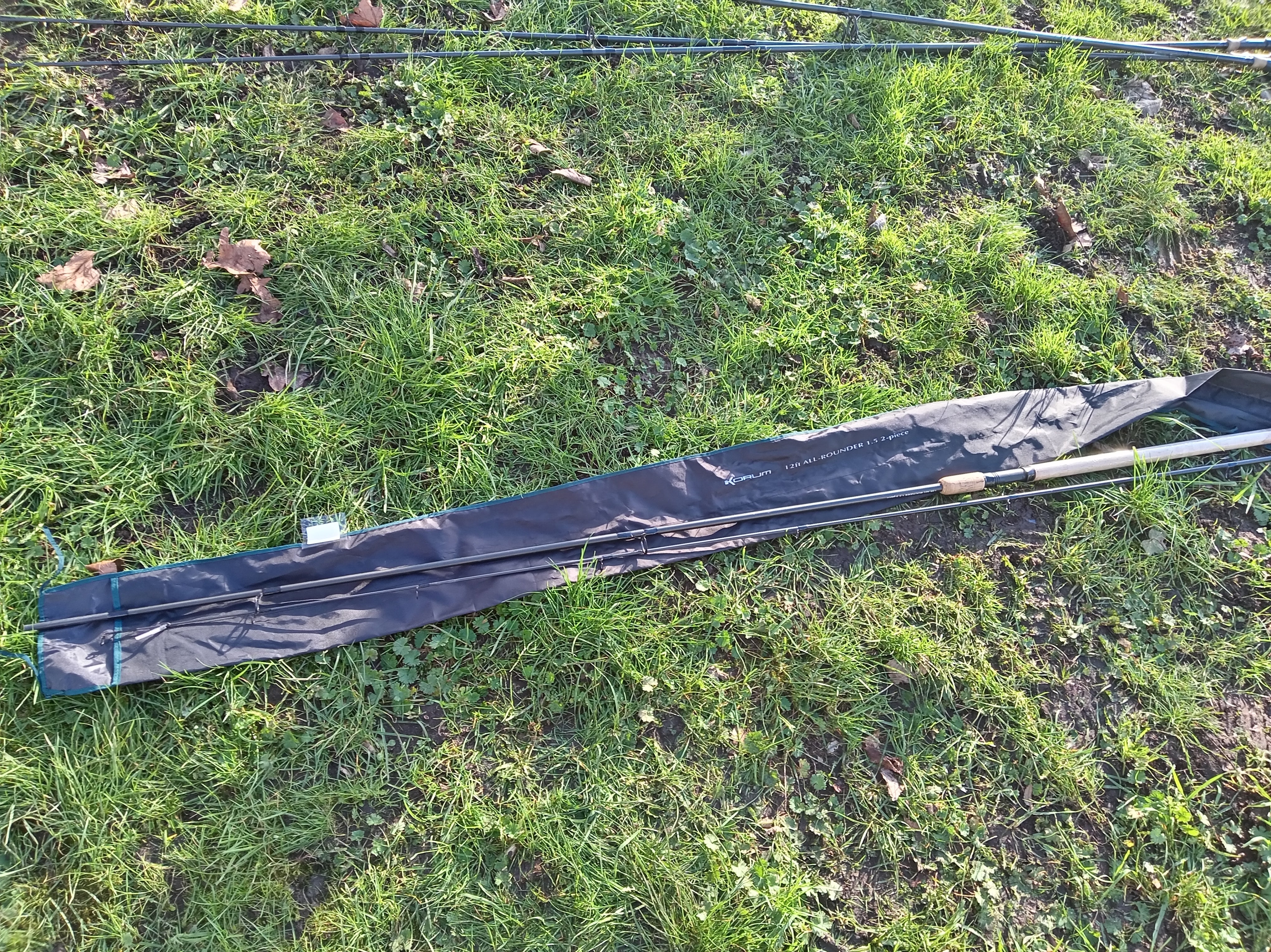 Korum Allrounder Rod 12ft 1.5lb - Specialist Specimen Fishing Rod - Original Bag