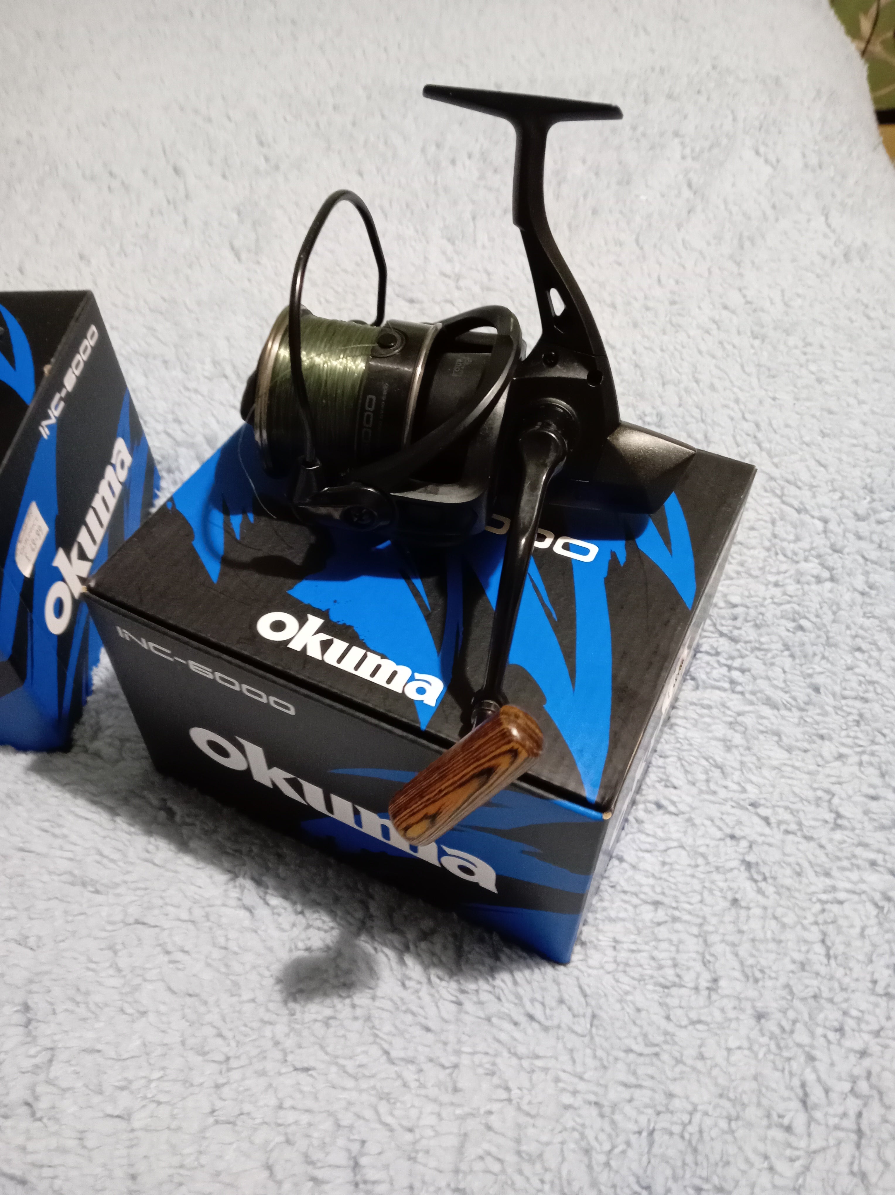 Okuma INC-6000 Compact Big Pit Carp Reel - Immaculate Condition