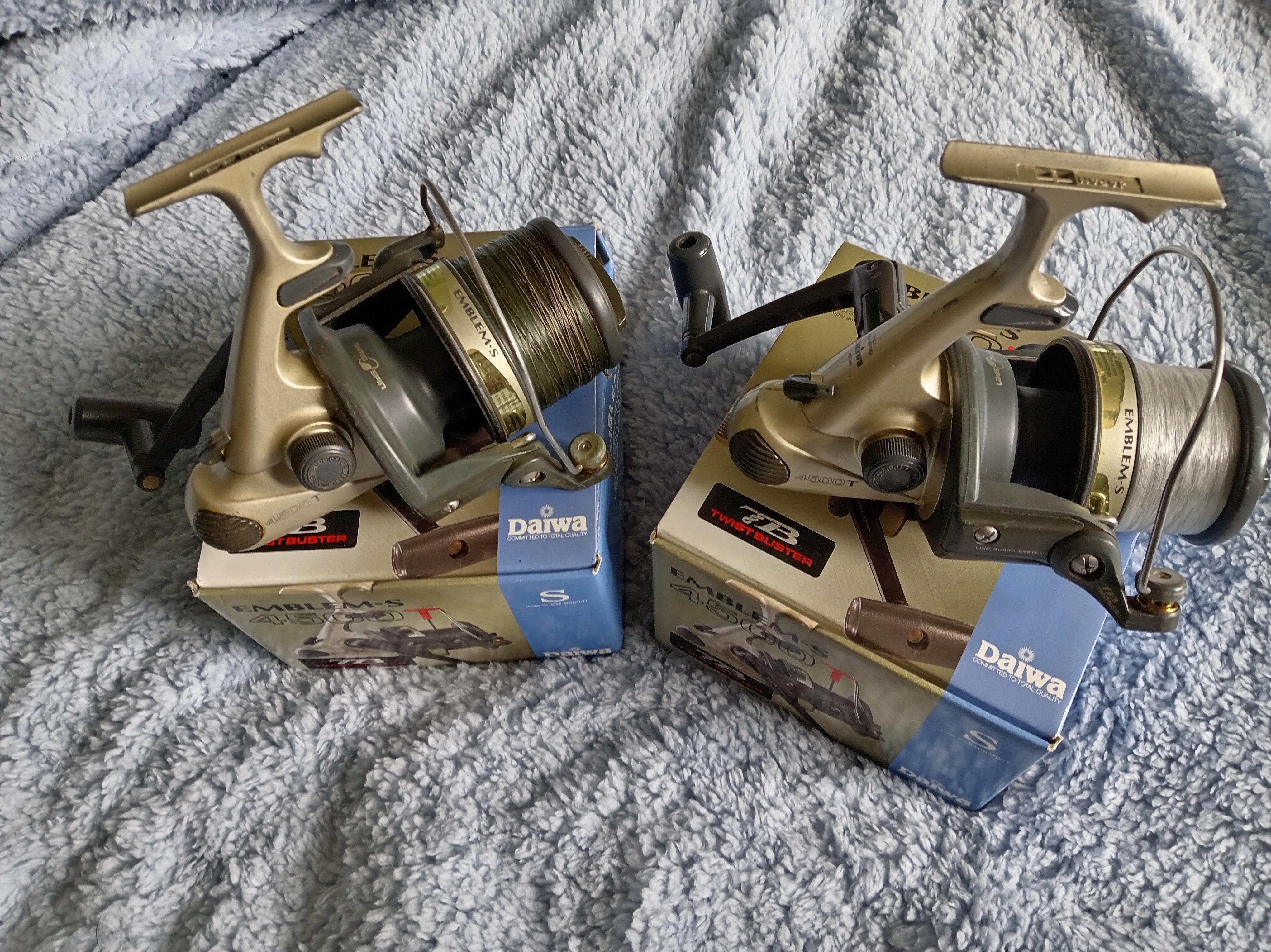Pair of Daiwa Emblem-S 4500T Reels | Good Used Condition | Fenland Tackle