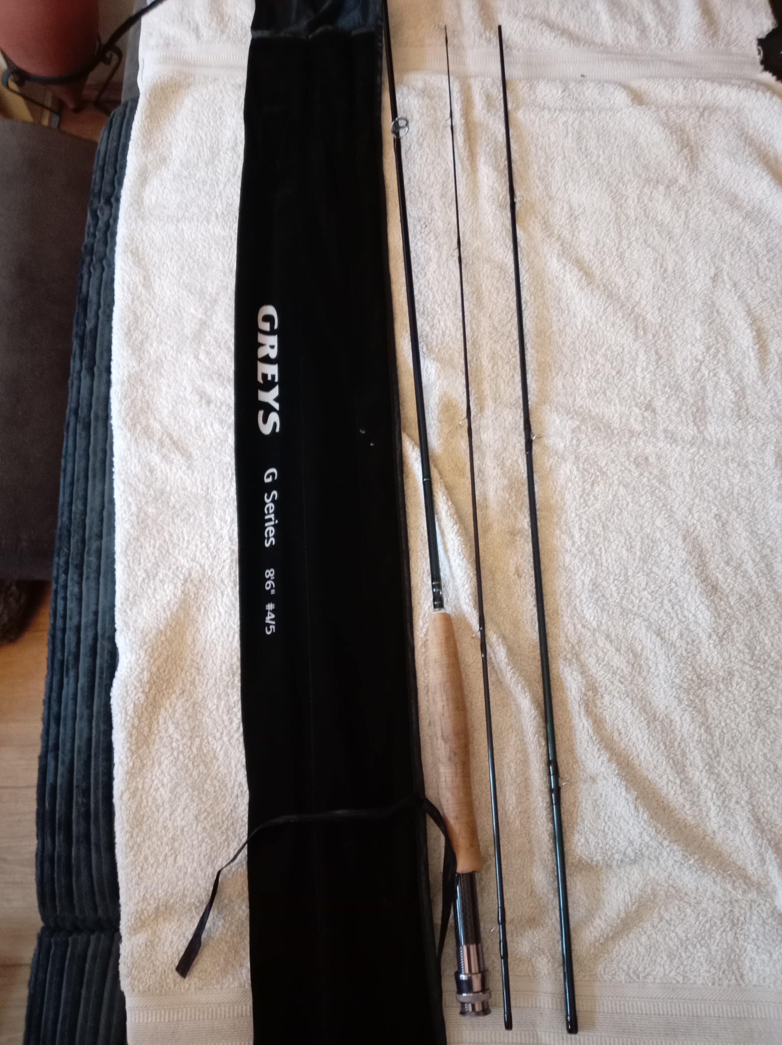 Greys G Series 8'6" #4/5 3 Piece Light / Small River Fly Fishing Rod