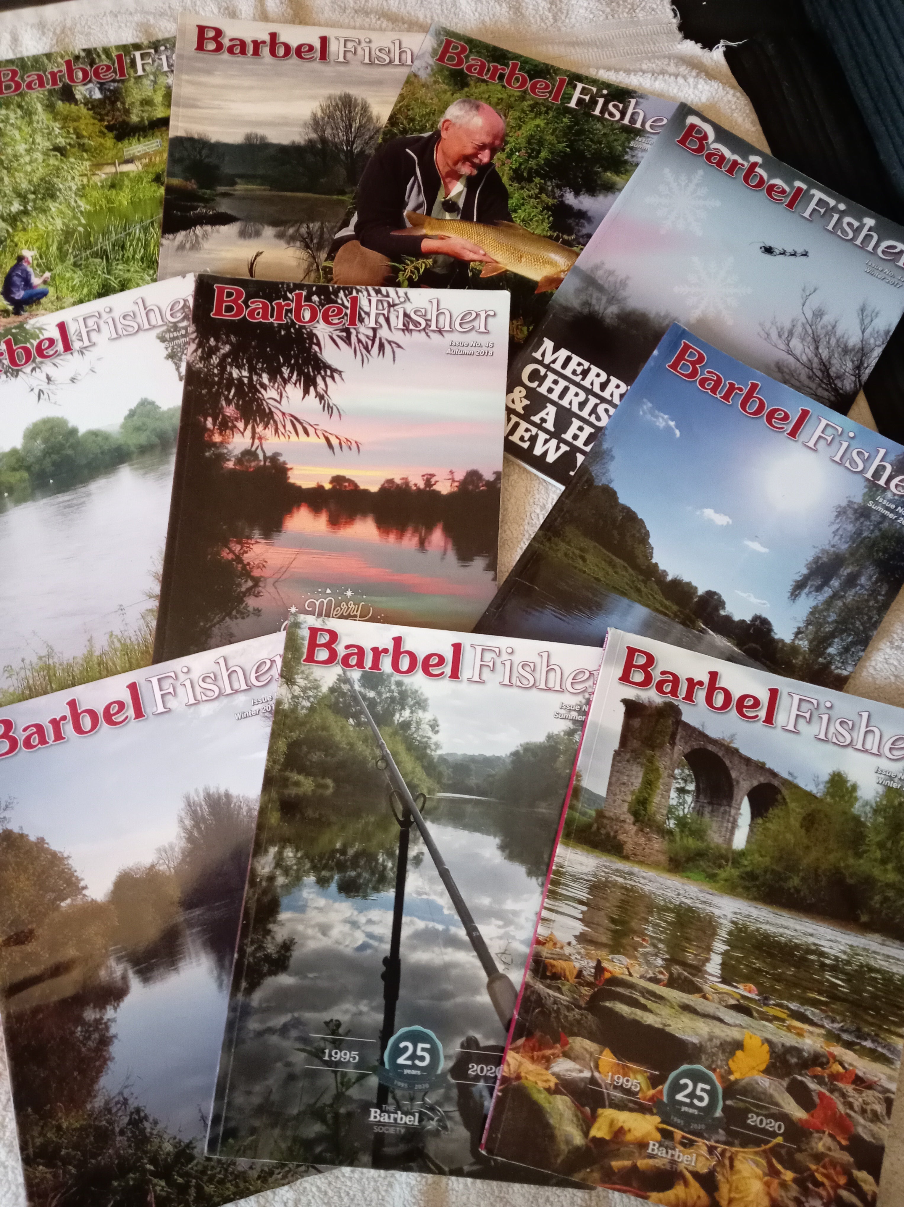 Barbel Fisher Magazine Issues 41-50 - Full Set 10 Issues - 2016 to 2020 - Superb