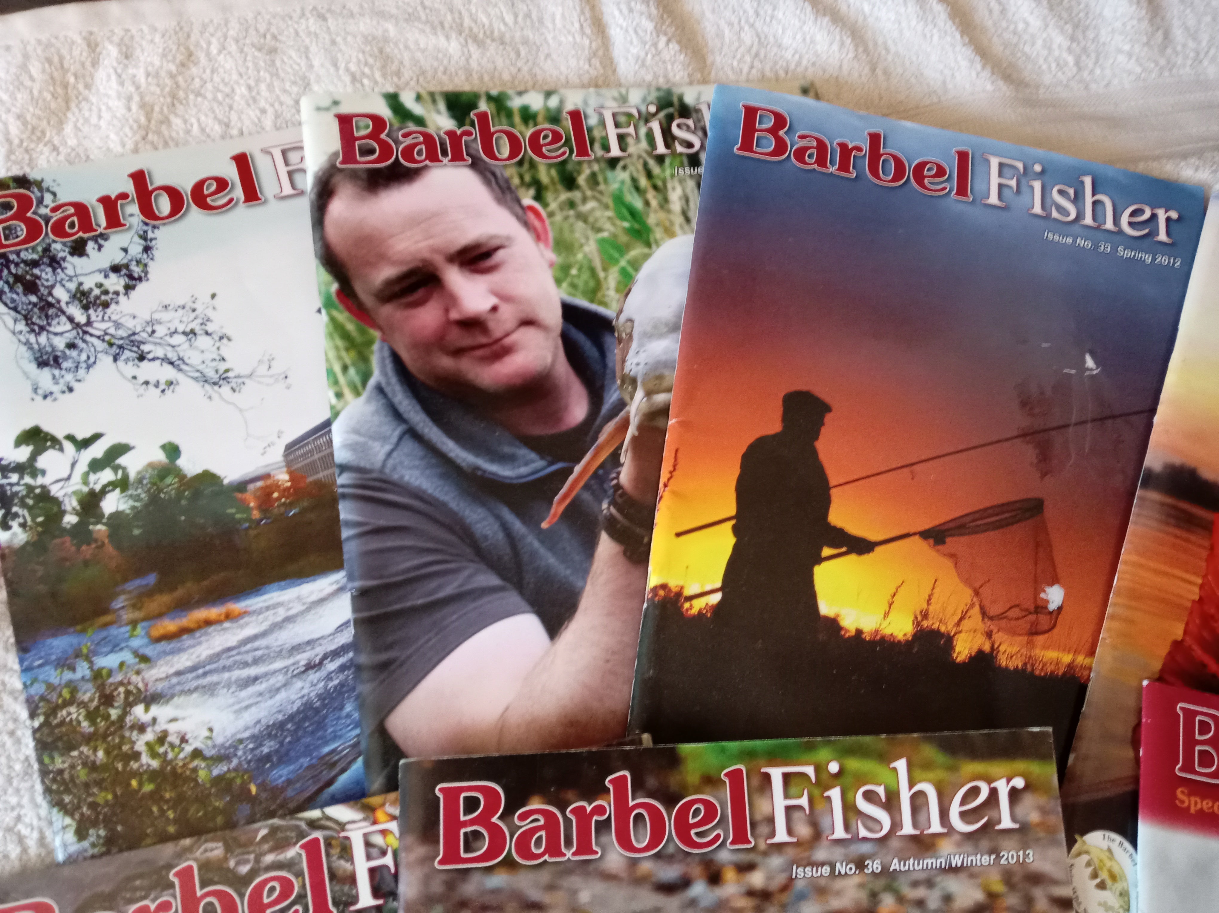 Barbel Fisher Magazine Issues 31-40 - Full Set 10 Issues - 2011 to 2016 - Great Condition