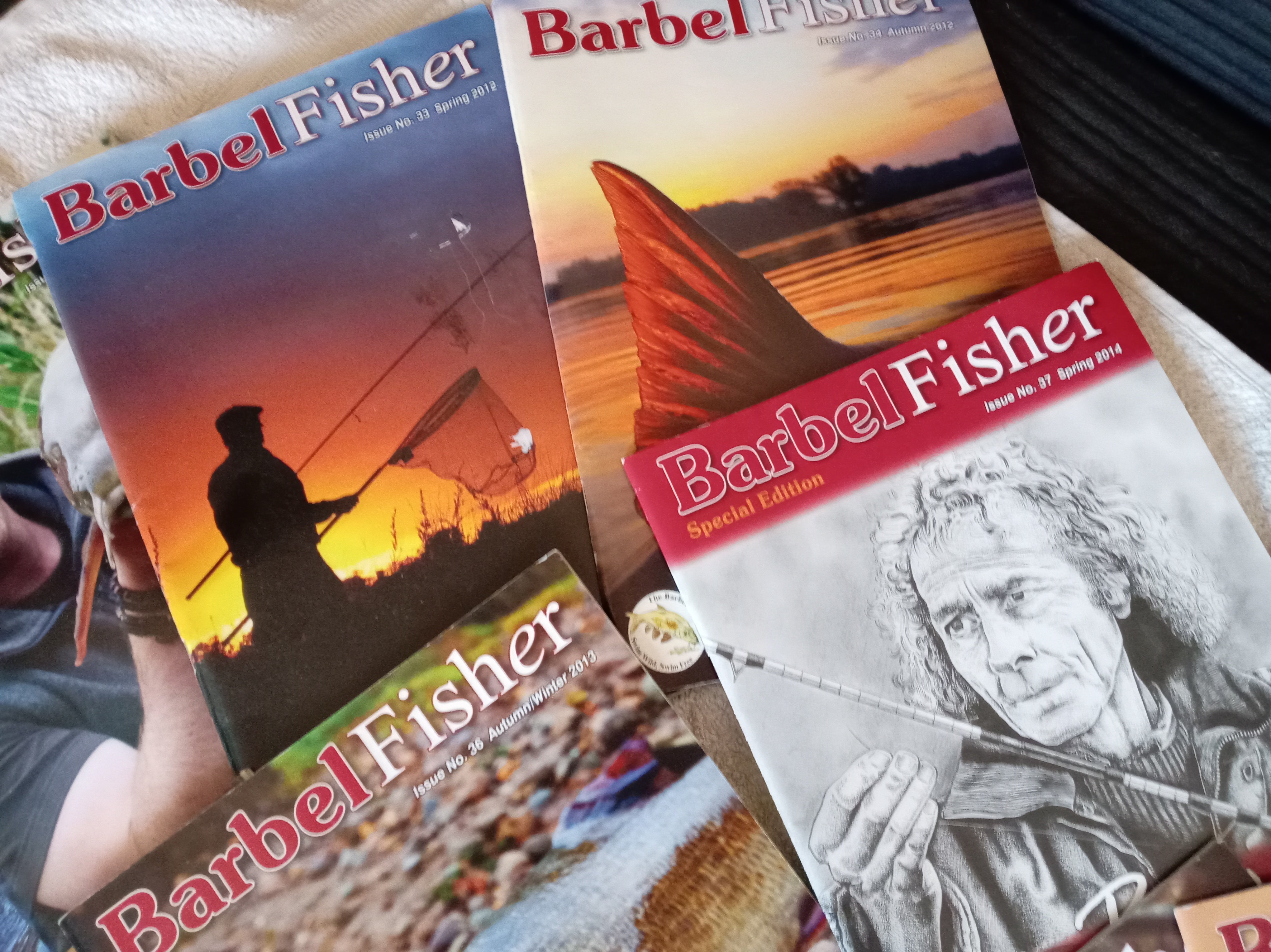 Barbel Fisher Magazine Issues 31-40 - Full Set 10 Issues - 2011 to 2016 - Great Condition