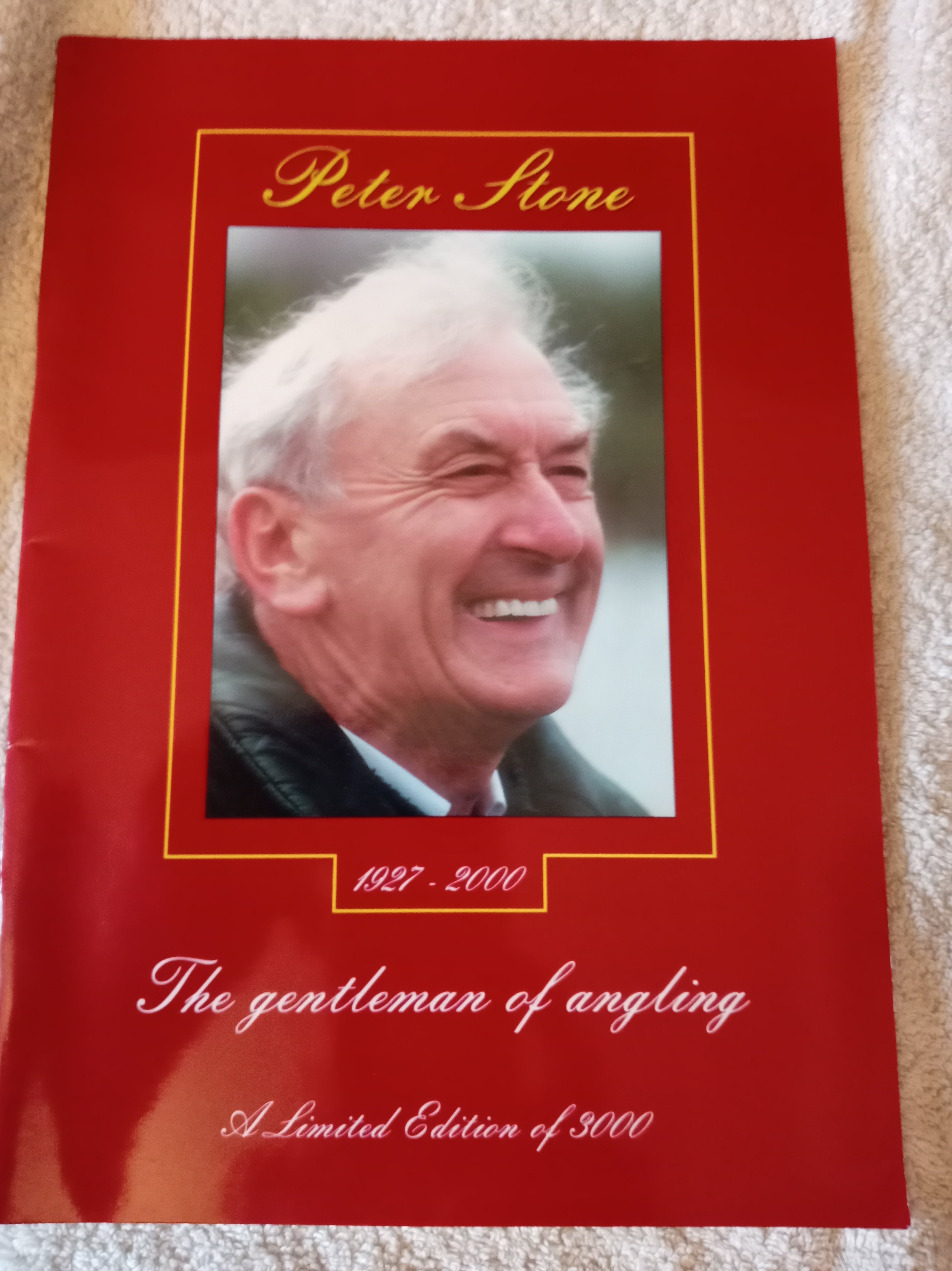 Peter Stone The Gentleman of Angling Commemorative Magazine - Barbel Society