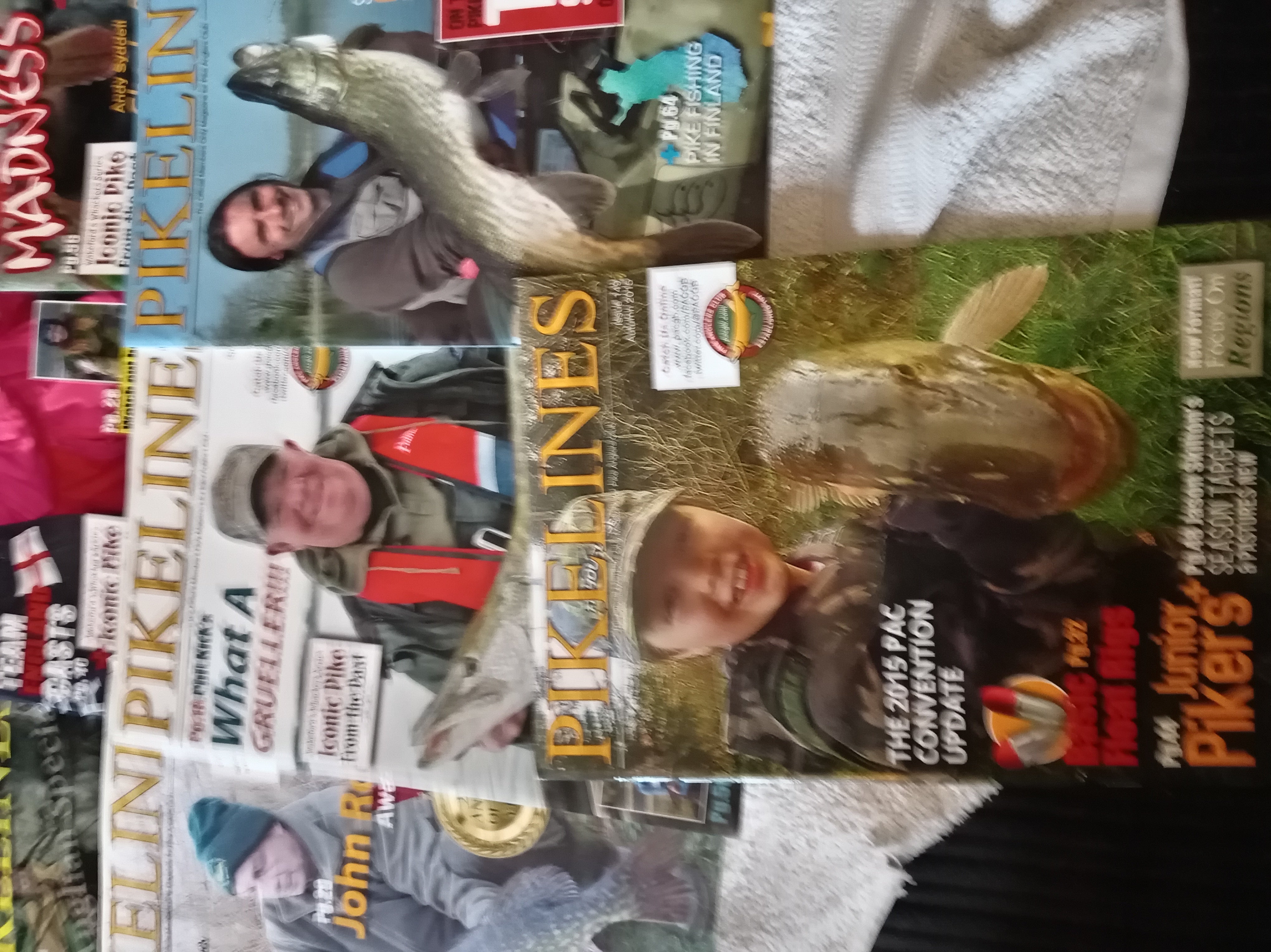 PikeLines Magazine Issues 140-149 - PAC GB Official Journal - 10 Issue Collection