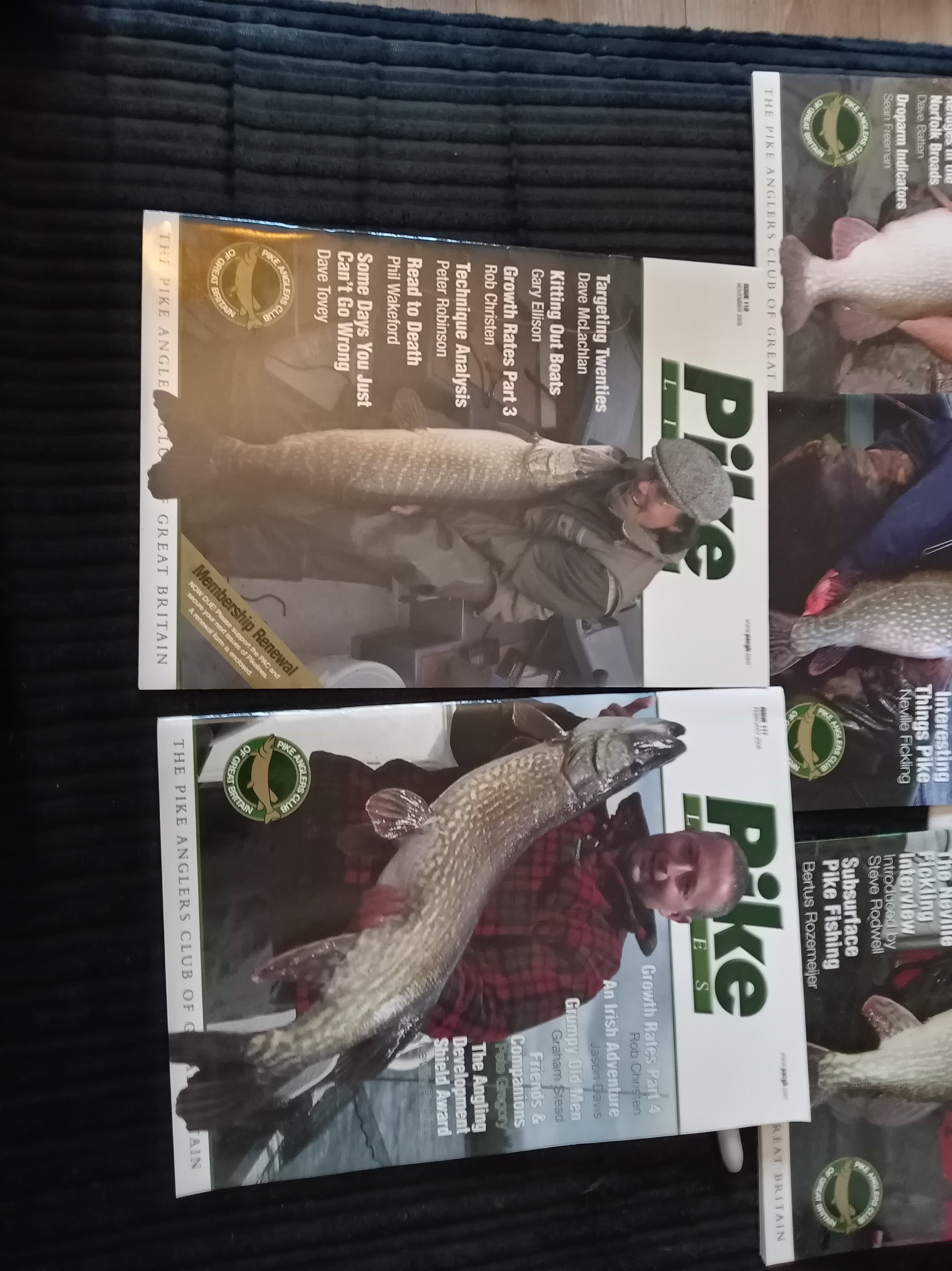 PikeLines Magazine Issues 99-111 - PAC GB Official Journal - 14 Issue Collection