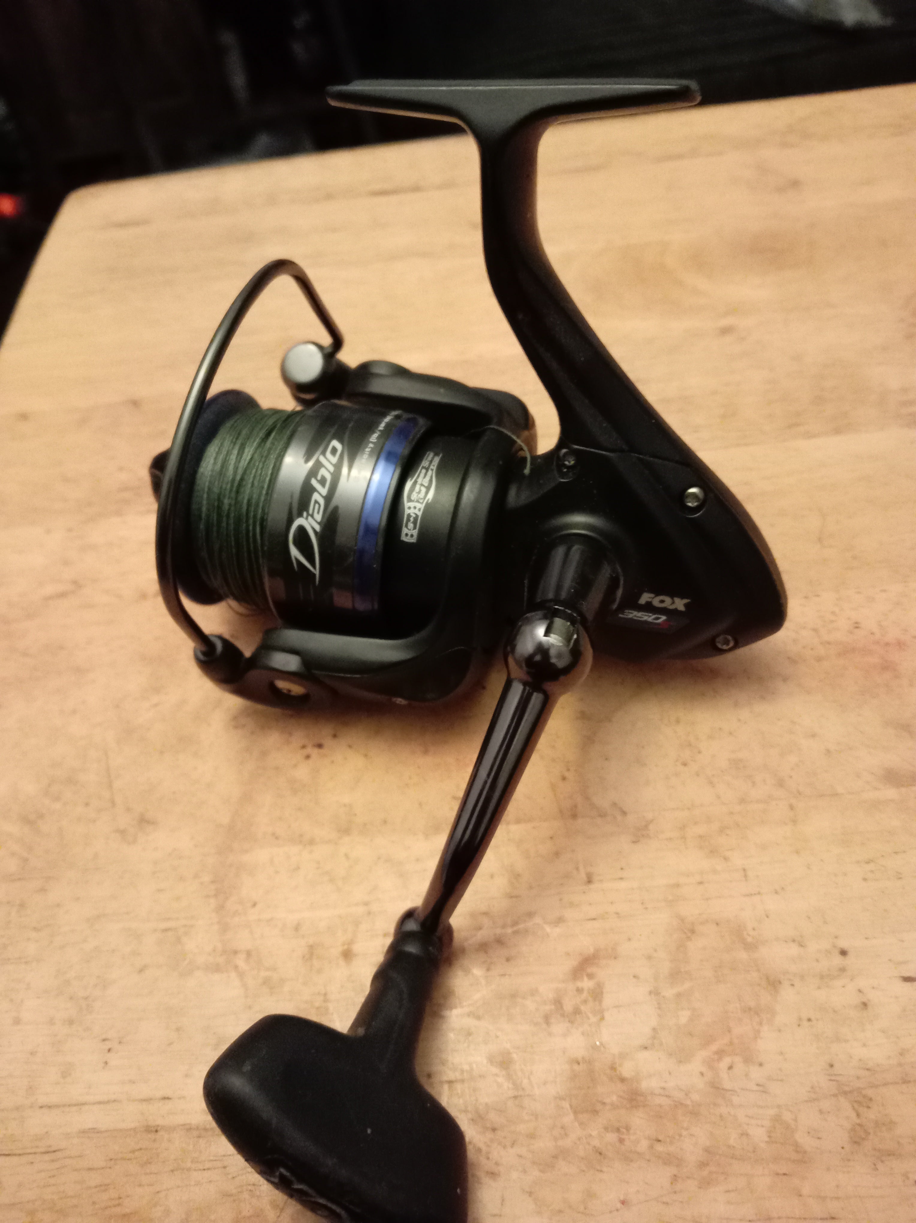 Fox Diablo 350S Spinning Reel - CDT Carbon Drag - Saltwater Safe - Excellent Cond