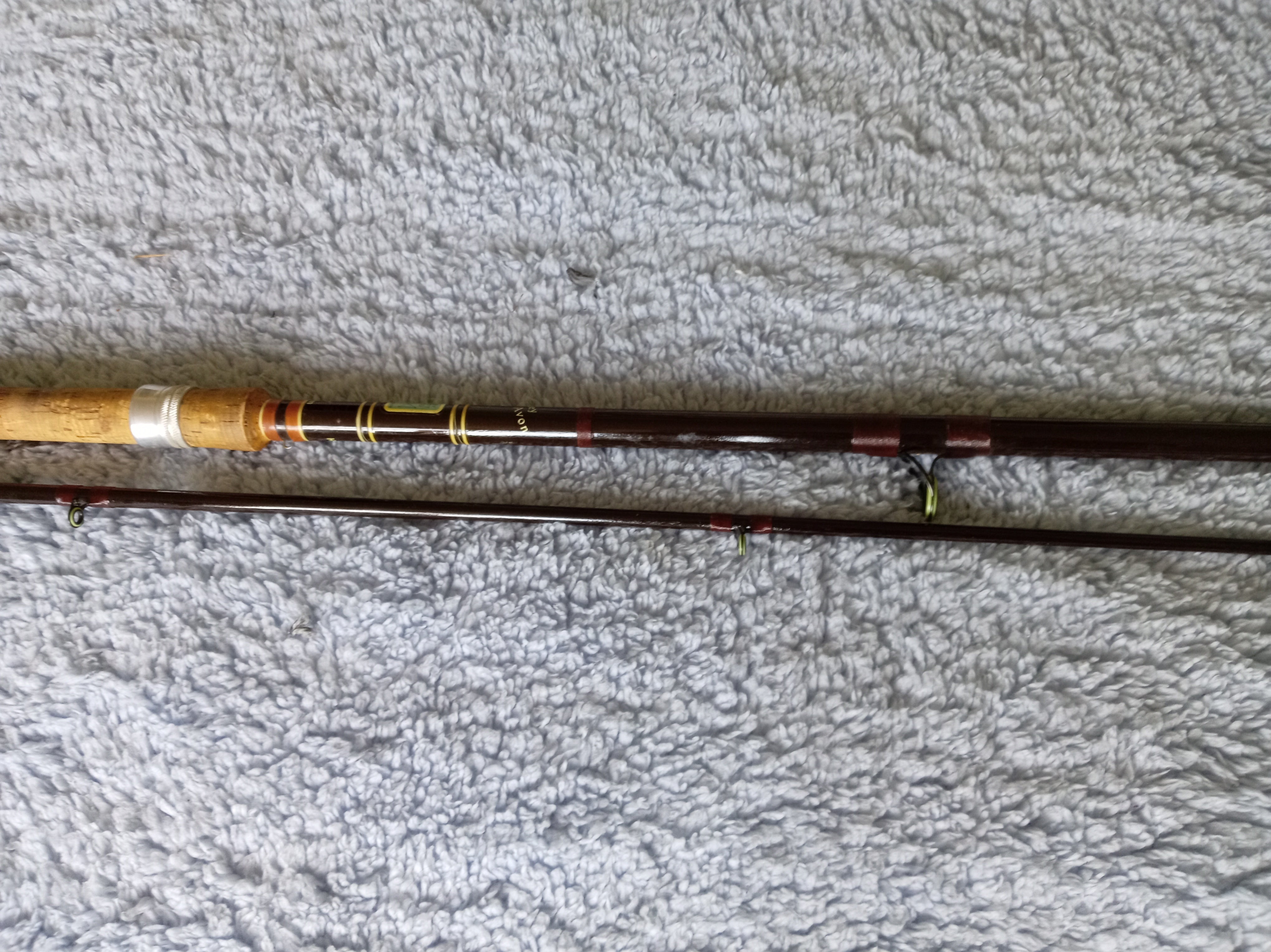Vintage Webley & Scott 10'6" Super Avon Fishing Rod - Superb Condition