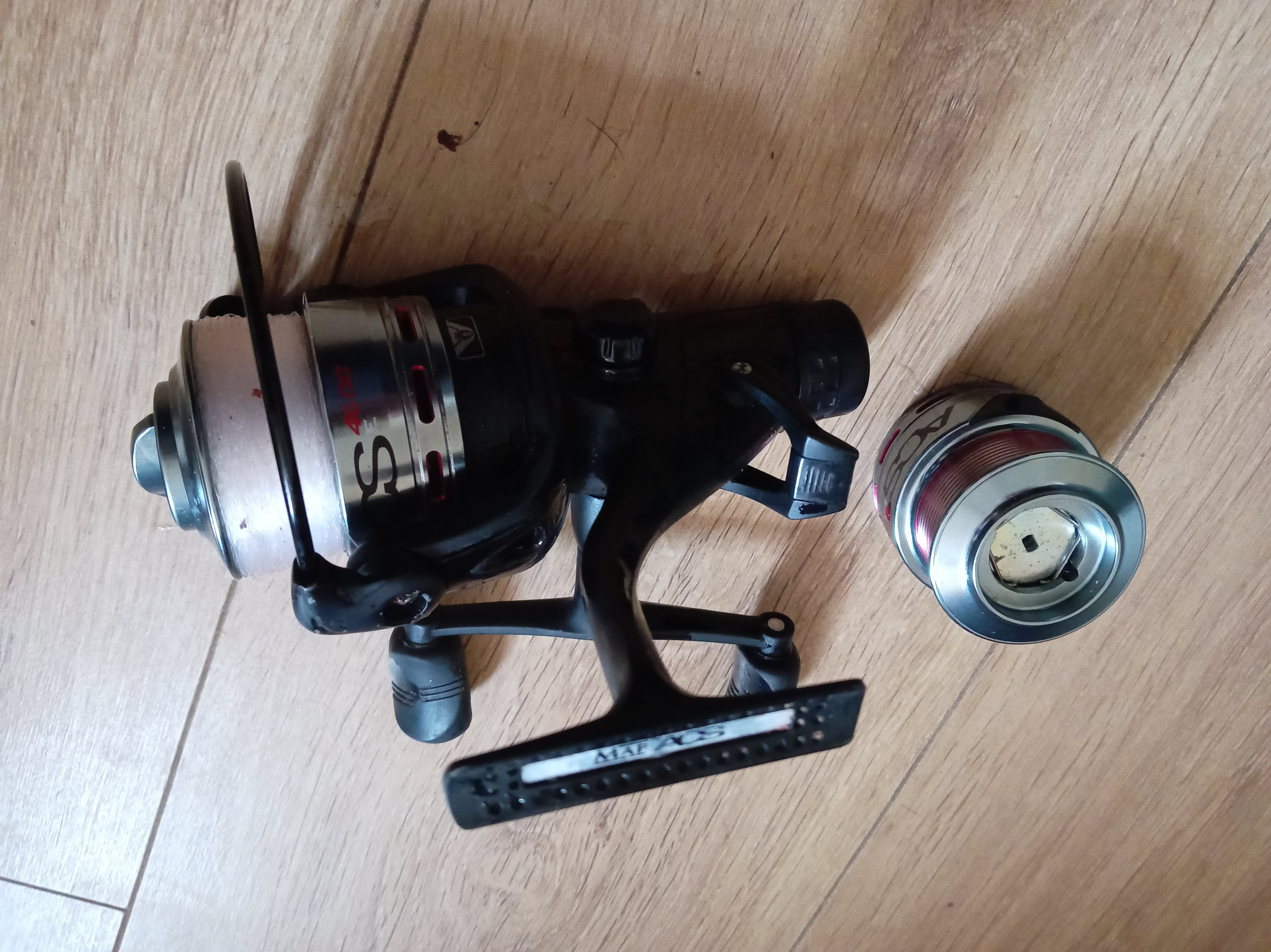 MAP Carptek ACS 4000 FS Reel - Carp Barbel Specimen Runner Reel + Spare Spool