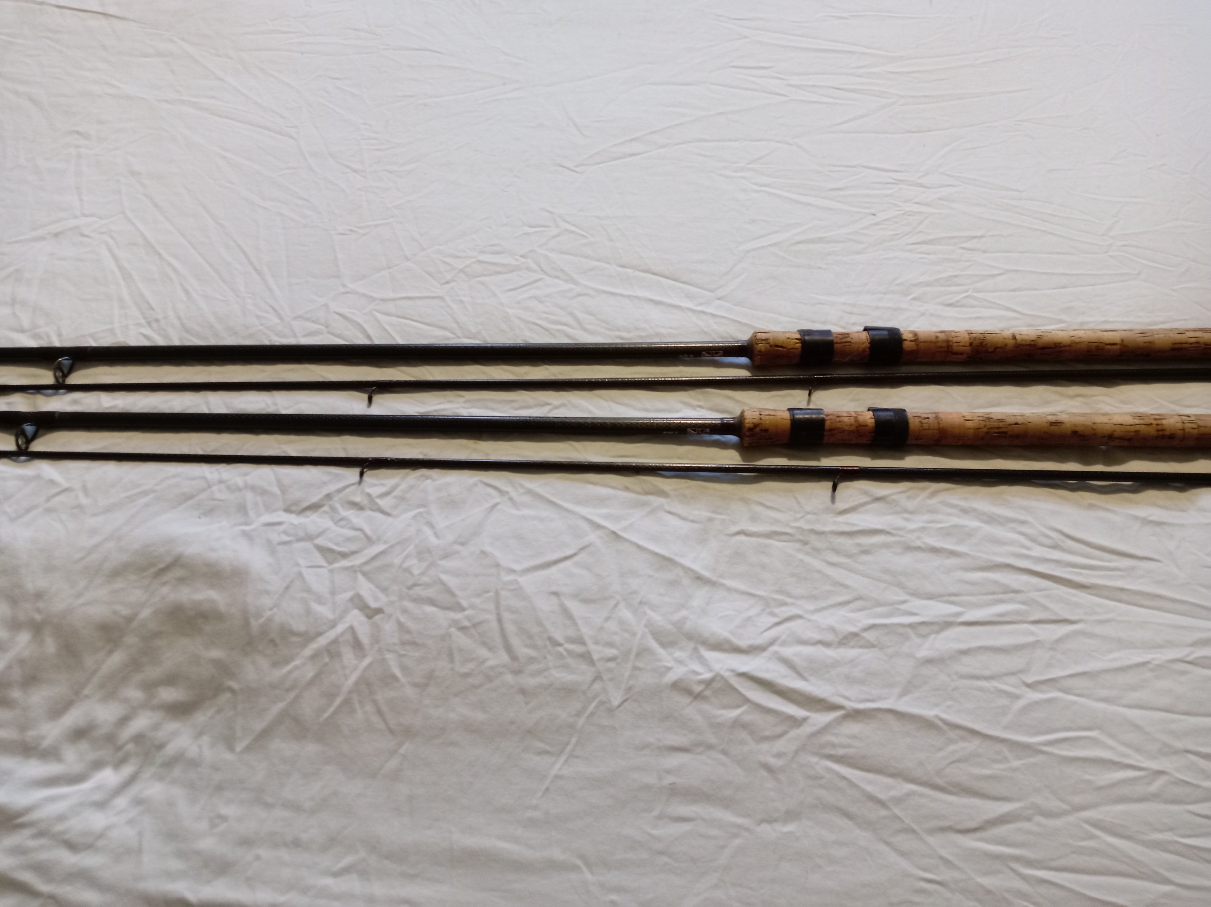 Pair of North Western Kevlite Tench Specialist Rods | 12ft | 1.25lb | Rare Matching Set