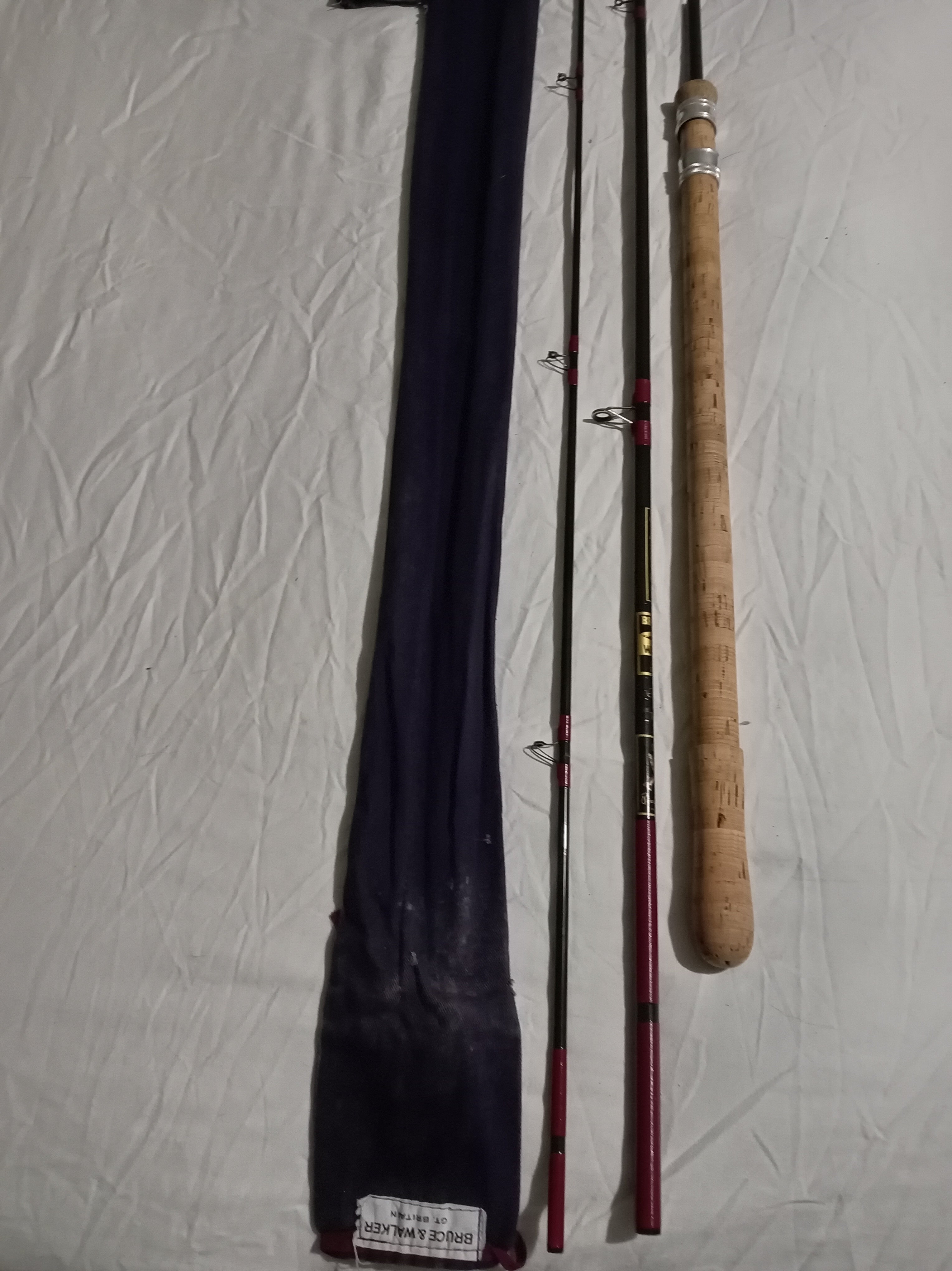 Bruce & Walker 12ft Carbon Avon Rod | Hand-Built | Superb Condition