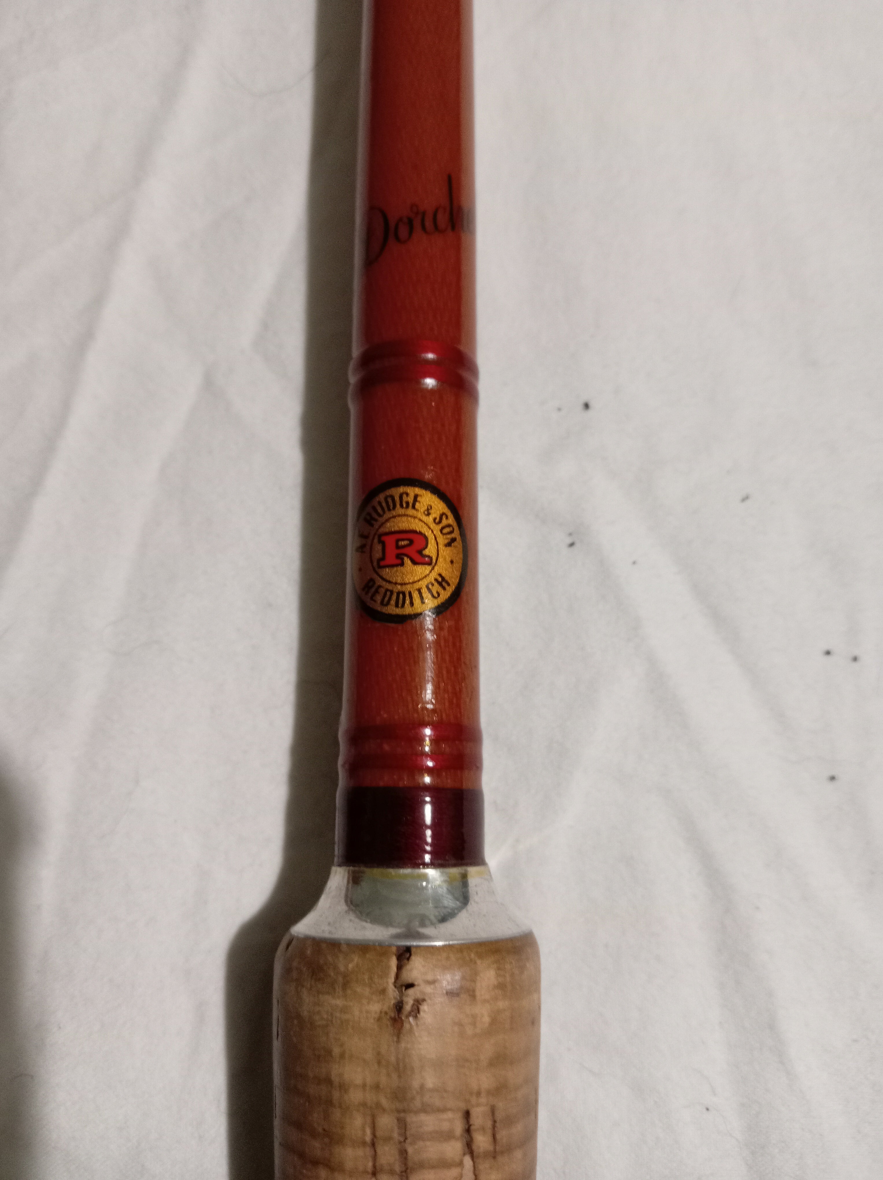 Vintage A.E. Rudge & Son 'The Dorchester' Hollow Glass Fishing Rod | Superb Condition | Redditch Made