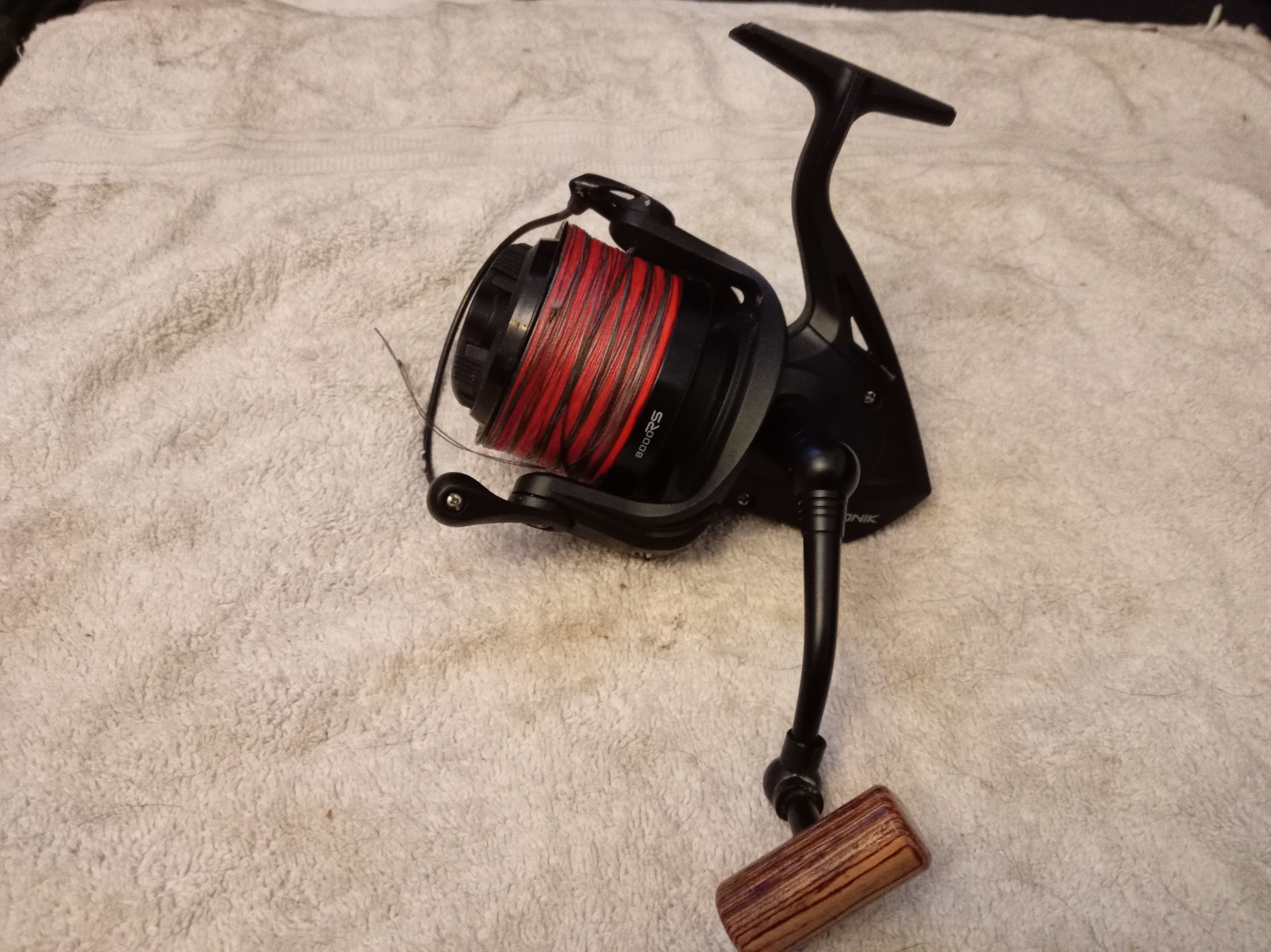 Sonik VaderX 8000 RS Big Pit Carp Reel - Used - 4.1:1 Gear Ratio - Matt Black