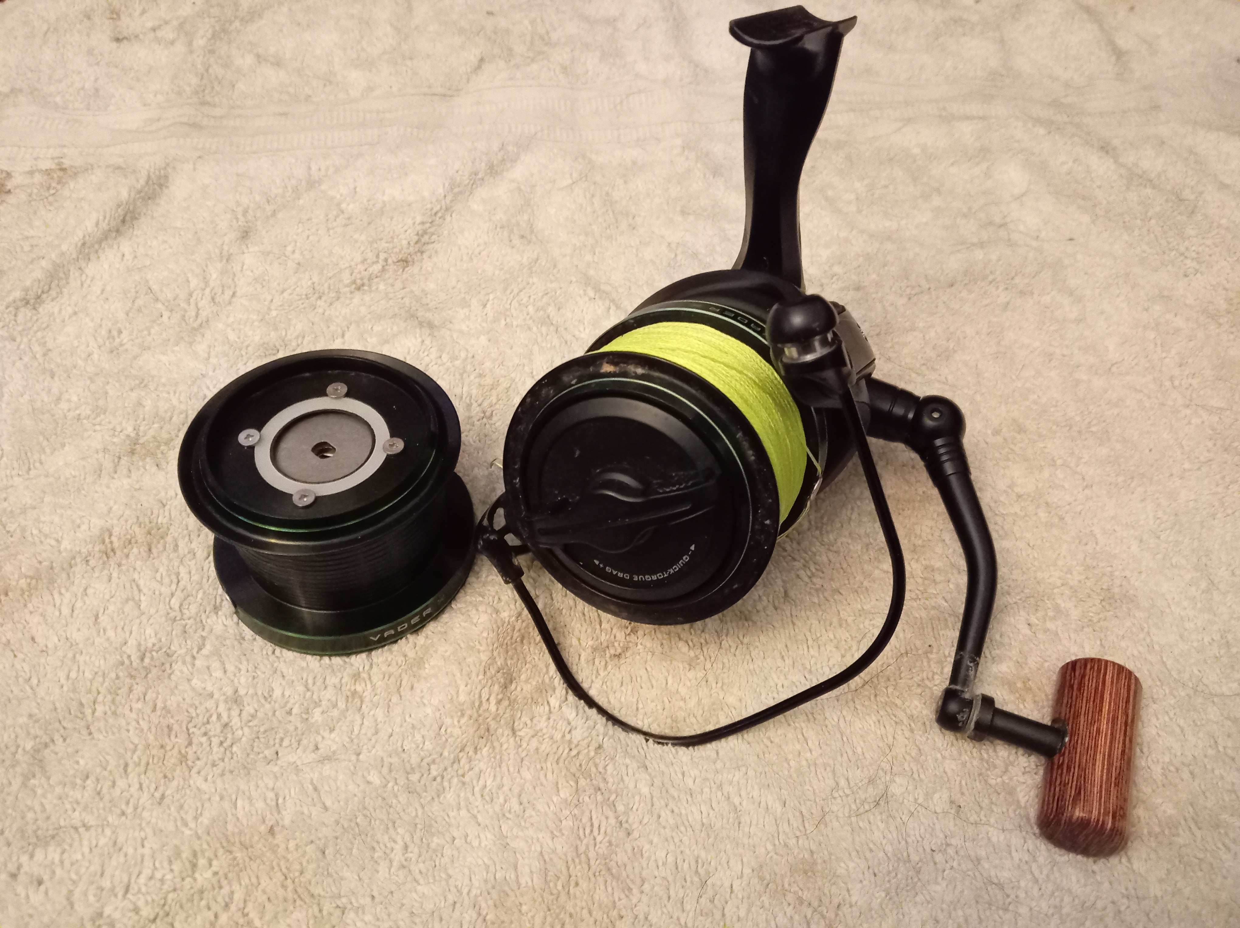Sonik VaderX 8000 FR Big Pit Carp Reel - Great Condition + Spare Spool