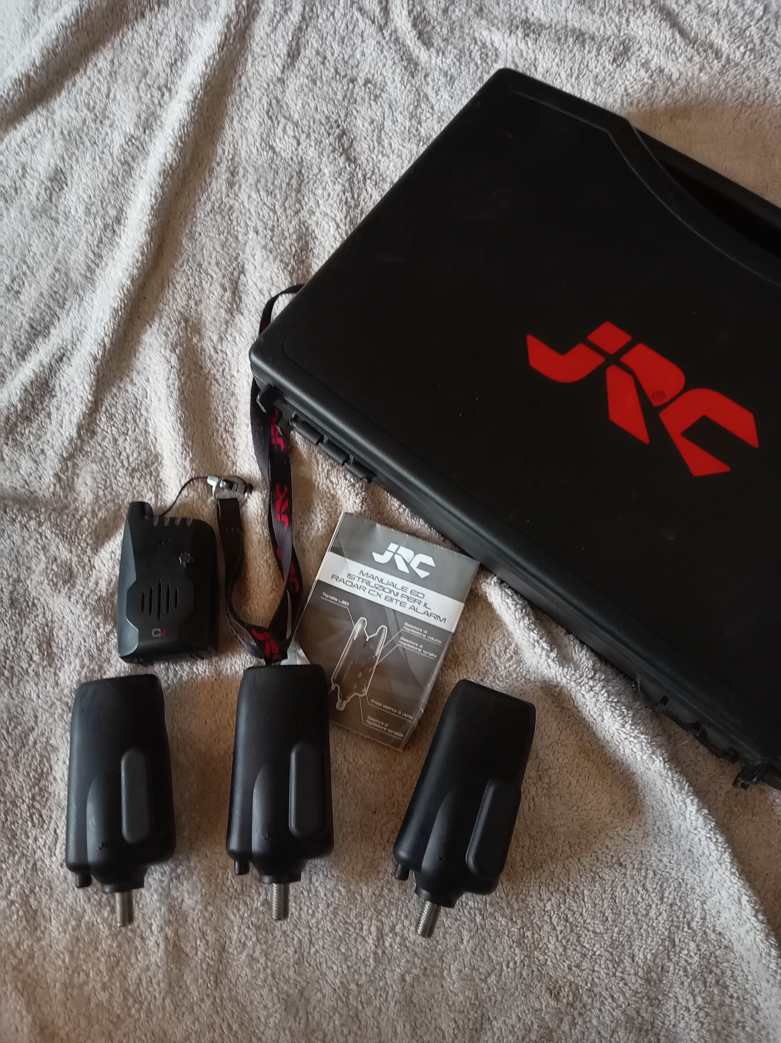 JRC Black Rod Pod | Buzz Bar | Goalpost Set | Banksticks | Radar Alarms