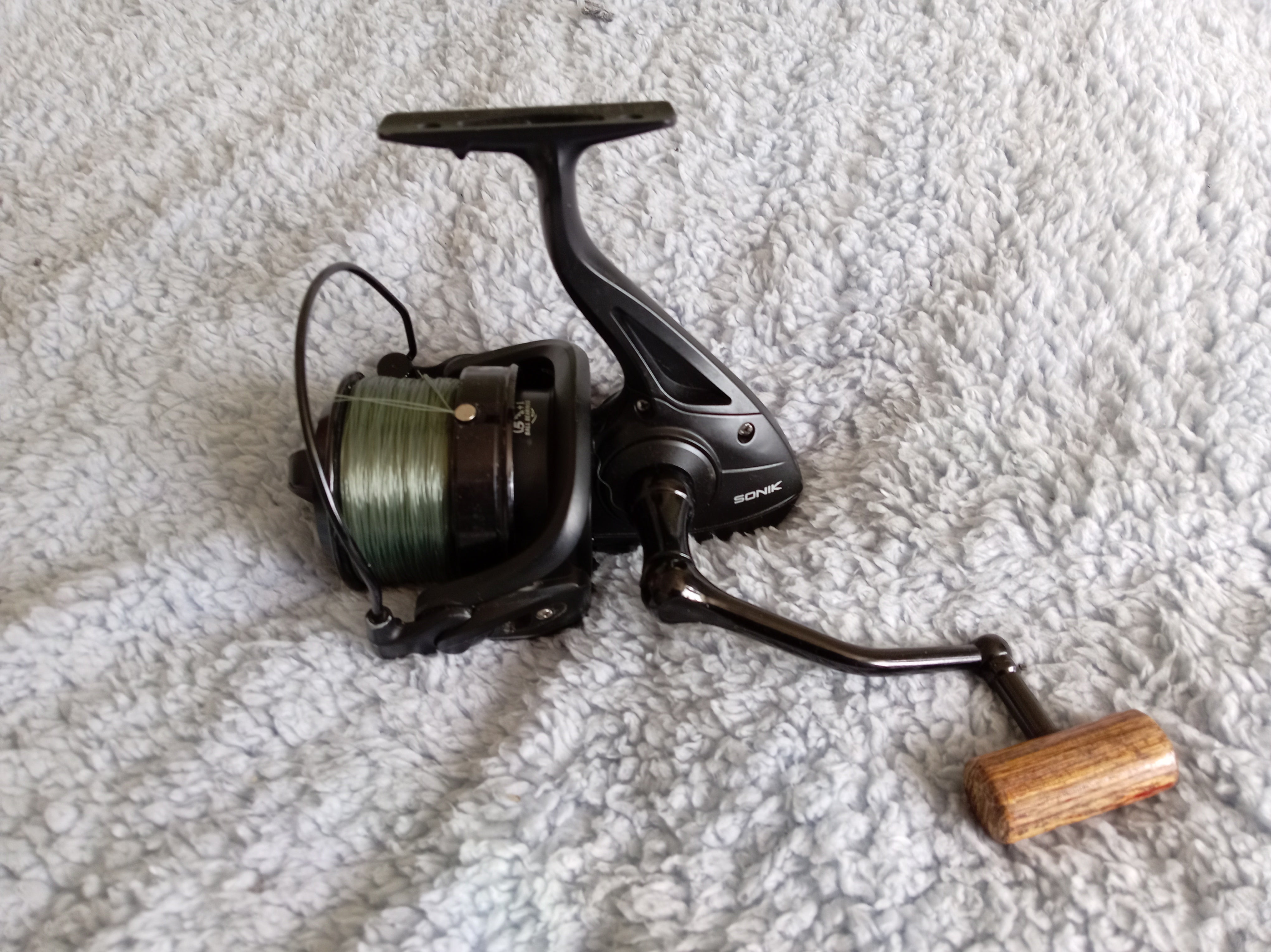 Set of 3 Sonik VaderX Carp Reels | Black Big Pit | Very Good Condition