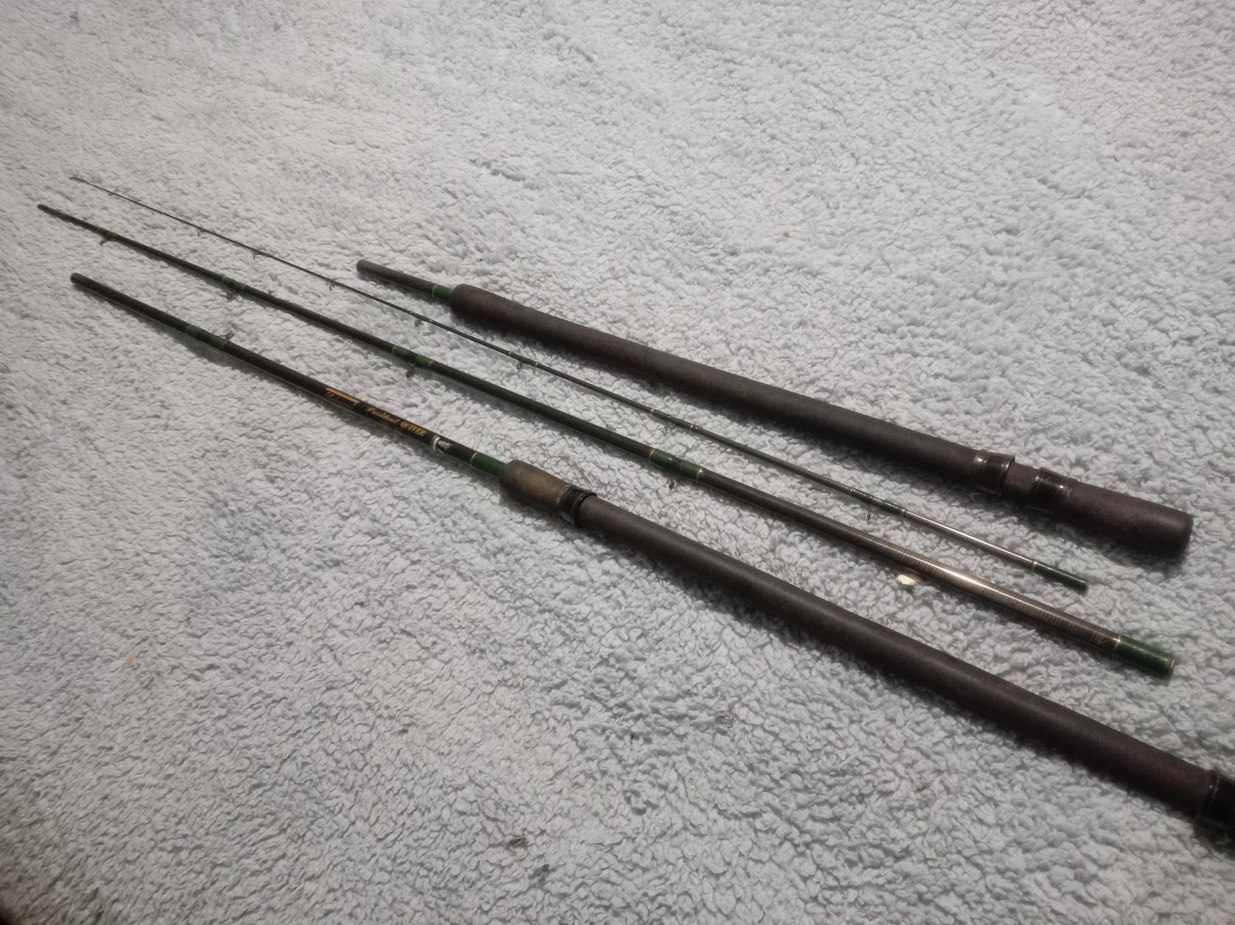 Shakespeare President Quiver Rod | Twin Butt Feeder Rod | Multi-Length | Used