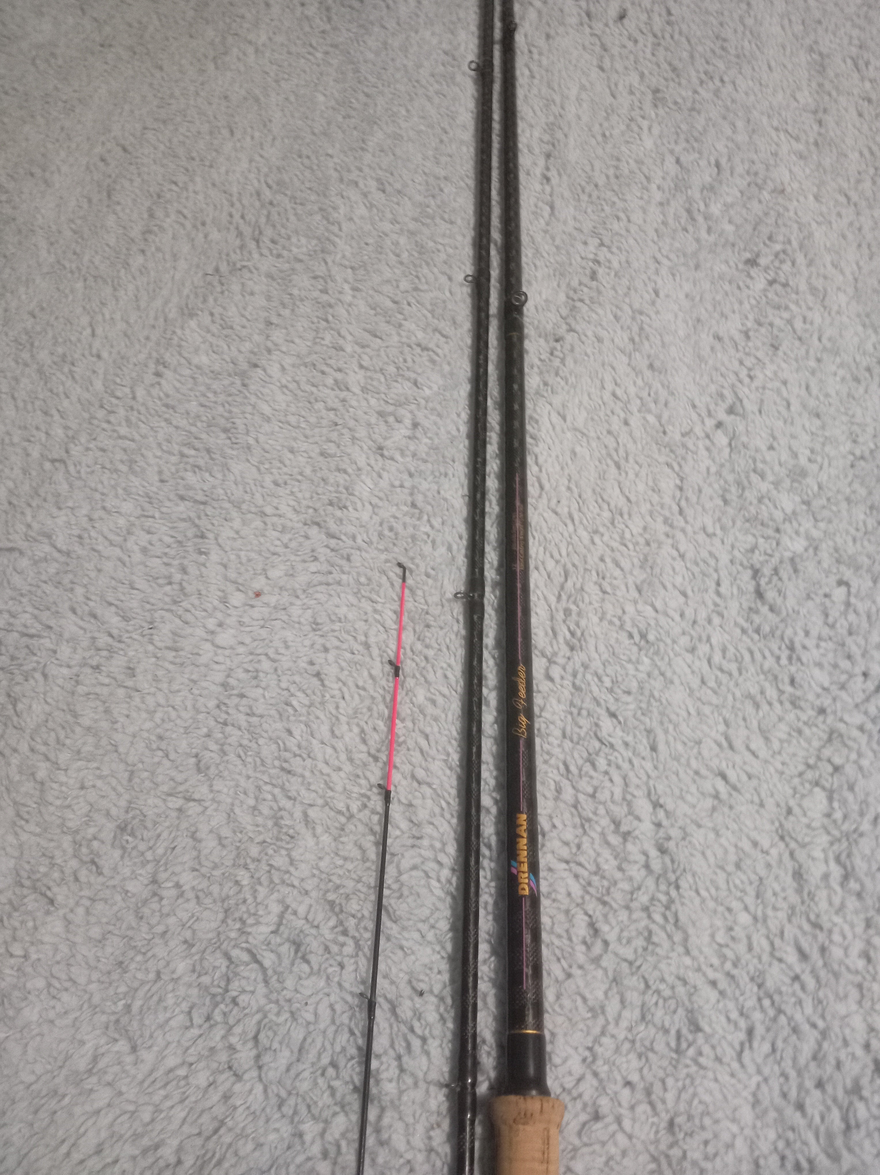 Drennan Big Feeder Rod 12ft 2-Section | 0.5oz-3oz Casting Weight | VGC Leger Rod