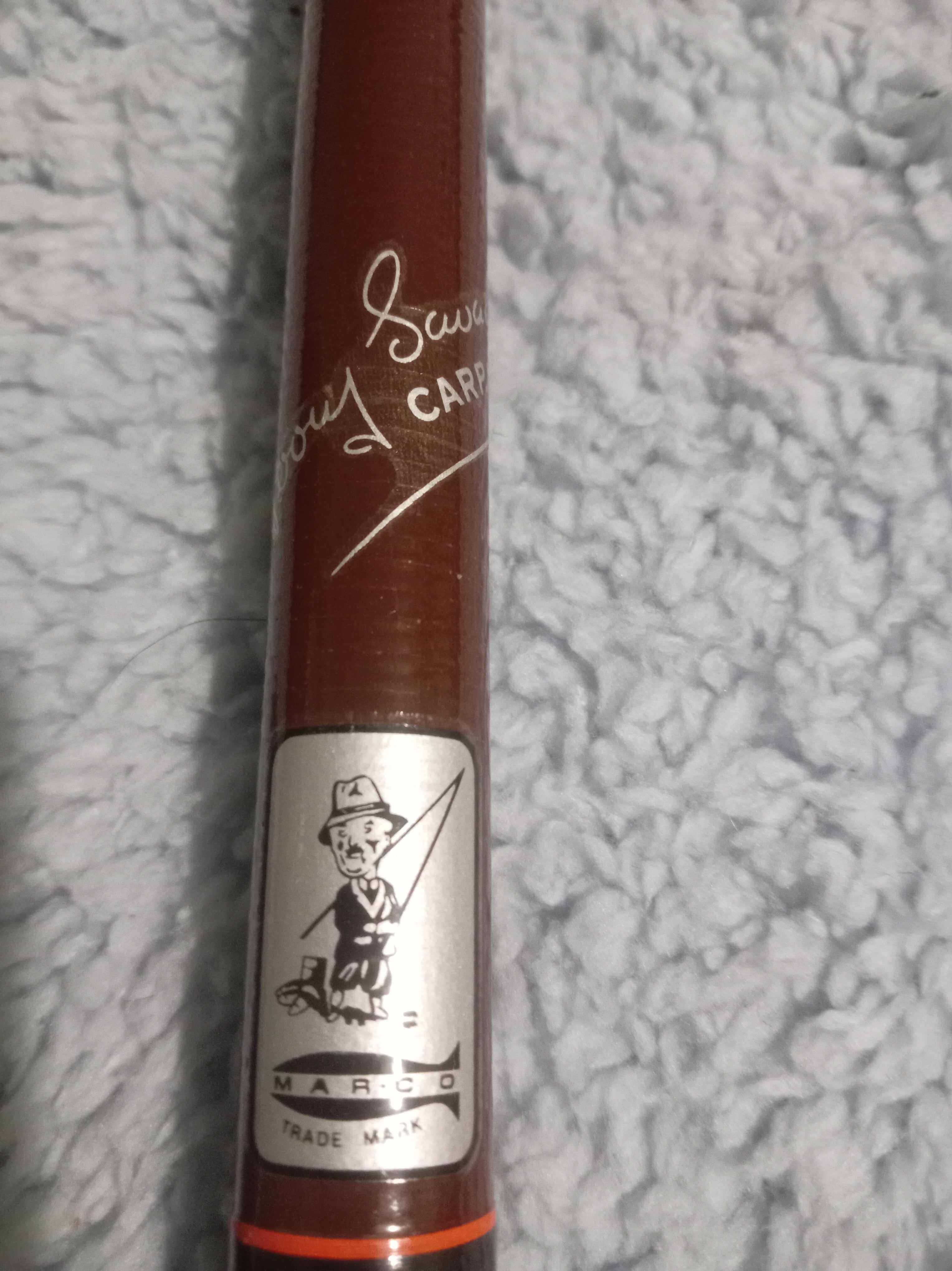 MARCO Classic Glass Carp Rod 11ft | Rare Vintage Fishing Tackle | Super Light