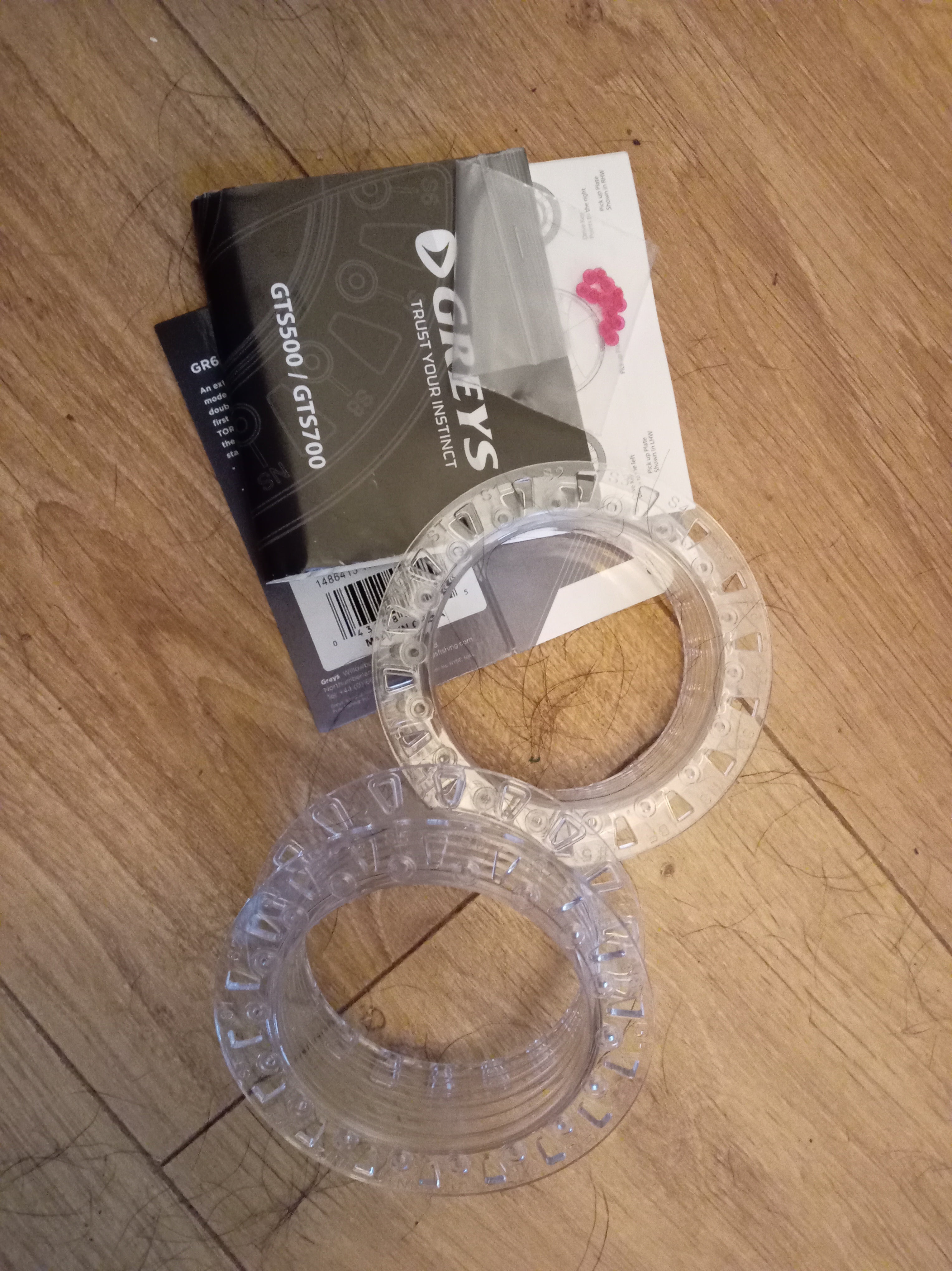 Greys GTS500 Fly Reel - Large Arbor Cassette Reel + 2 Spare Spools & Case - VGC