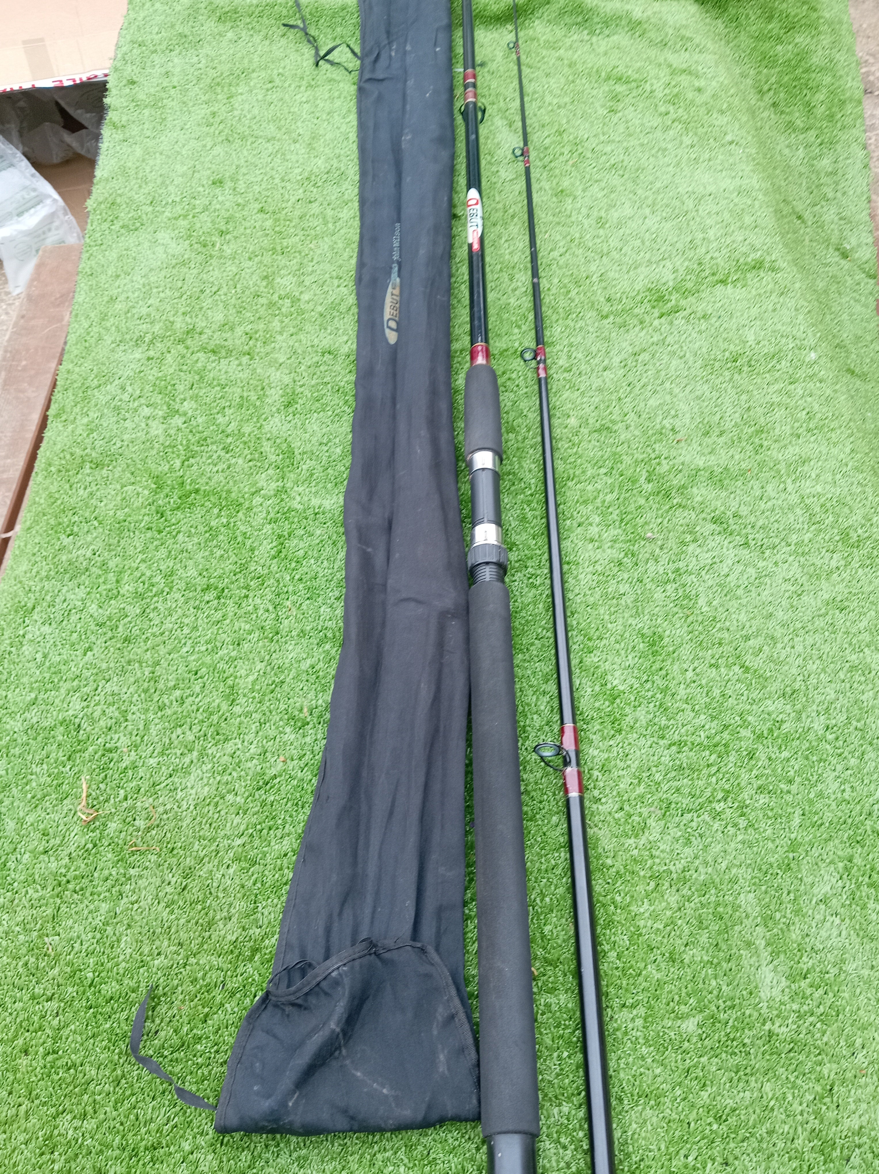 Masterline John Wilson Debut 9ft Spinning Rod DS090 | 2-Piece Lure Rod & Bag