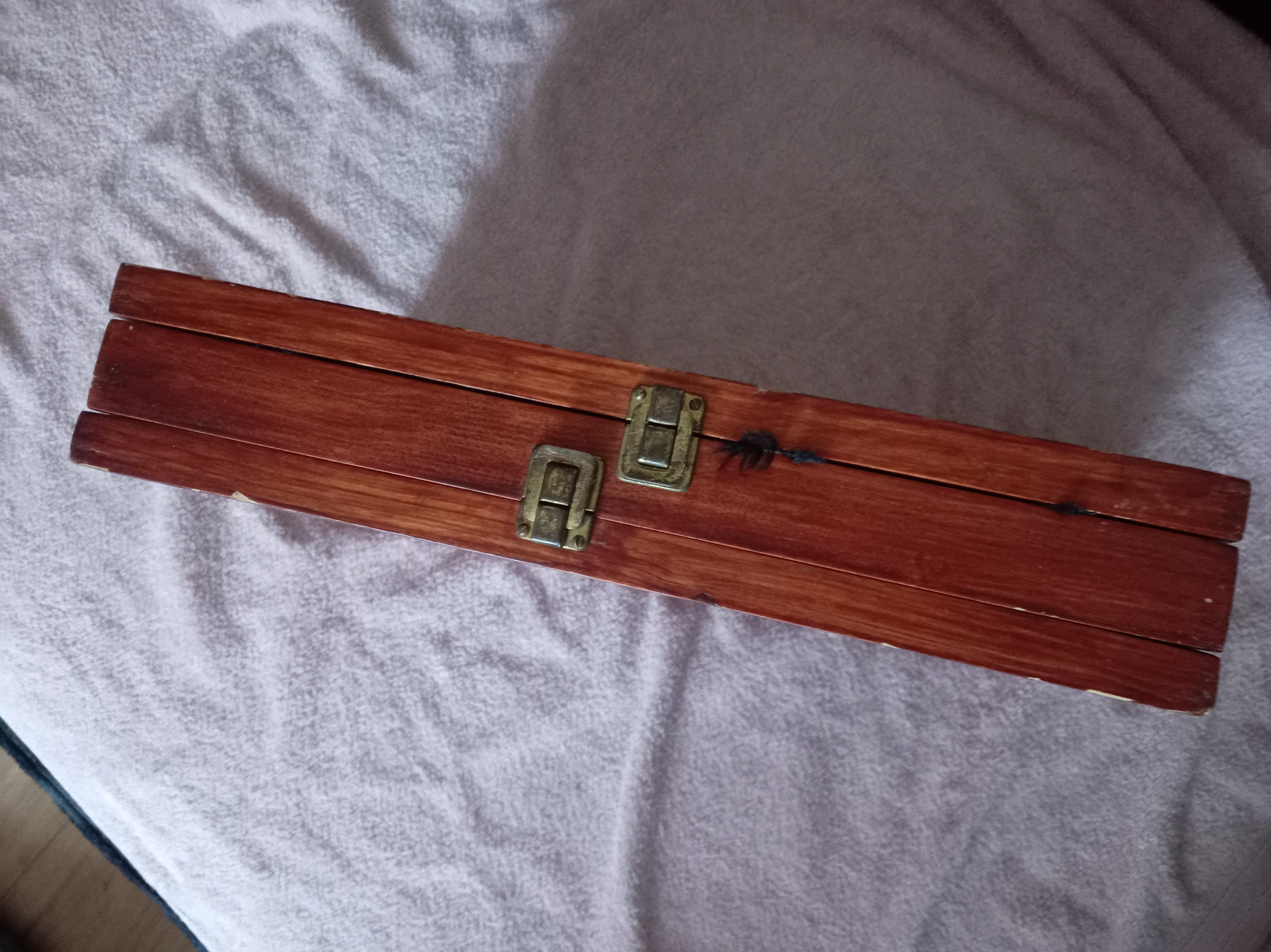 Wooden Fishing Float Box | Large 2 Section Storage | Holds 150 Floats
