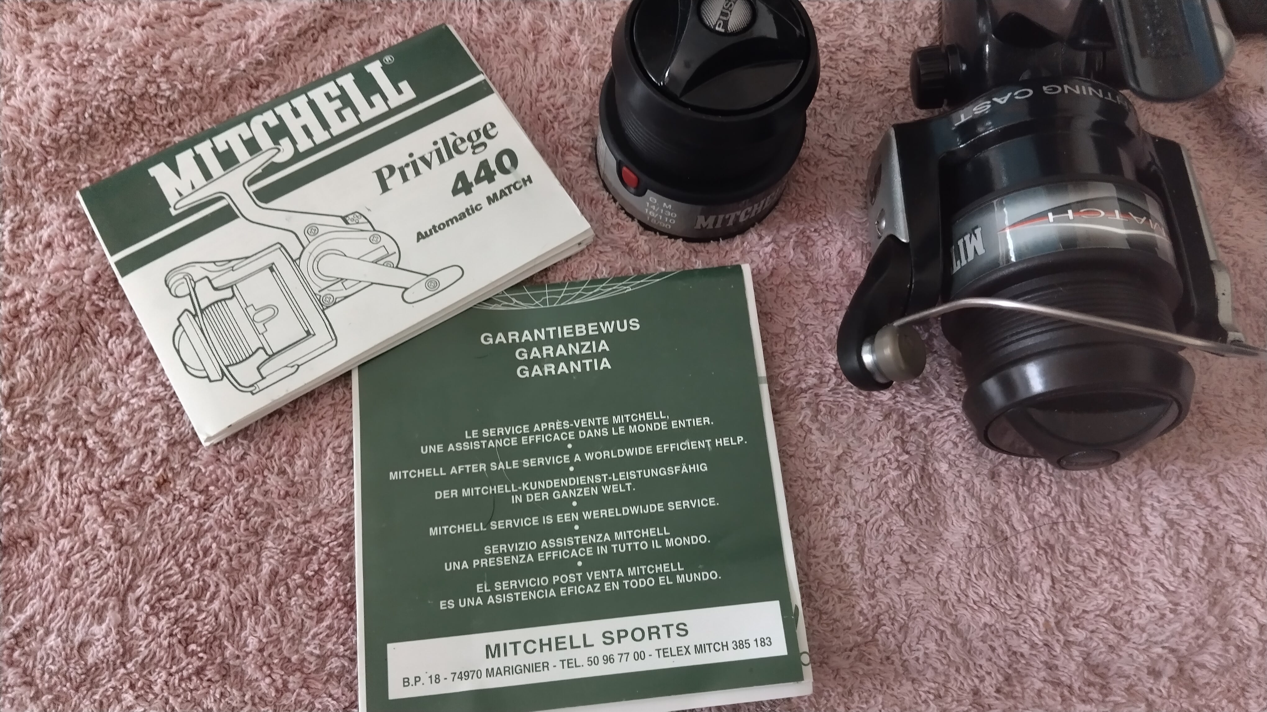 Mitchell Match Privilege 440 Float Fishing Reel - Boxed with Manuals - Immaculate