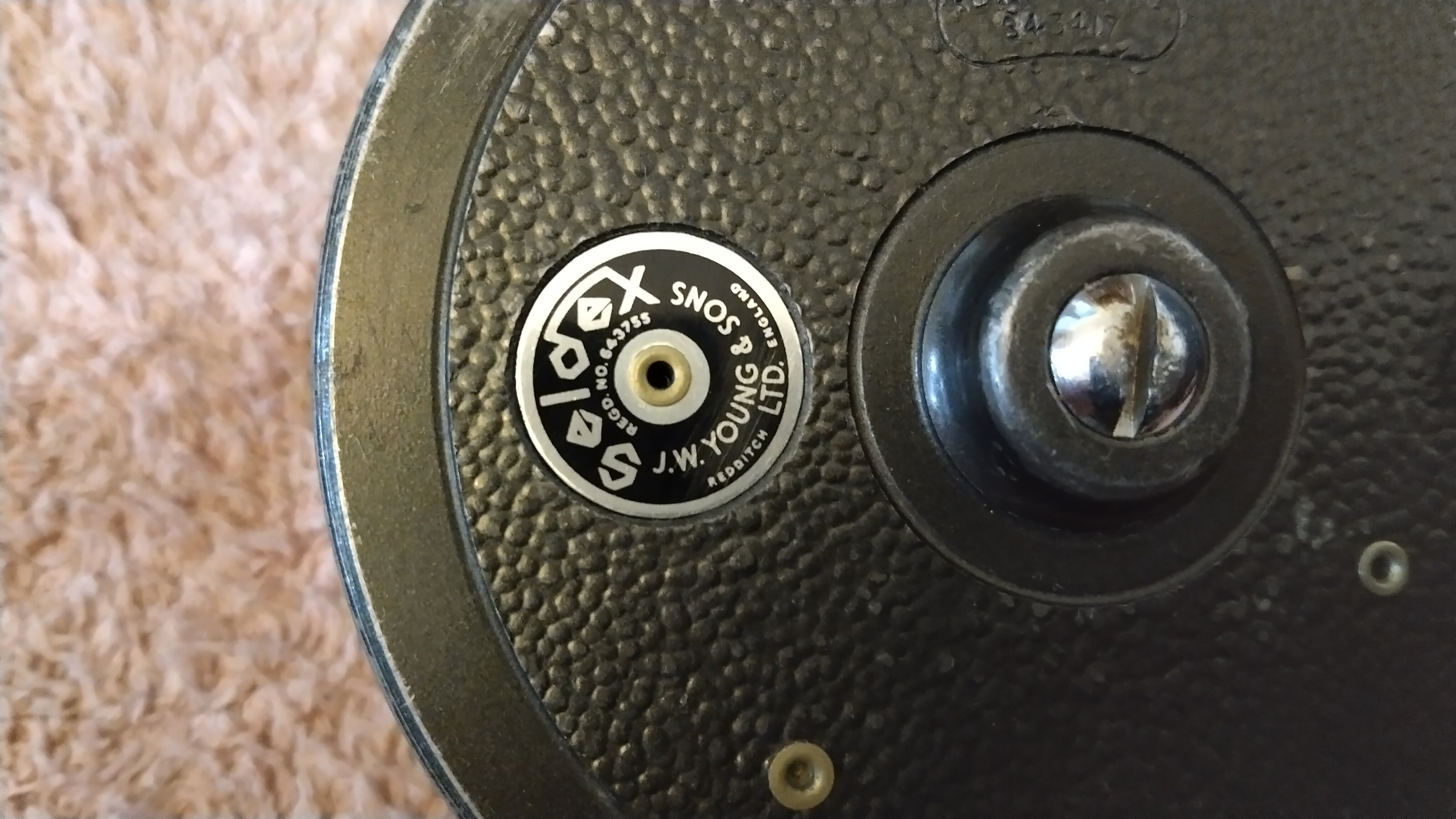 JW Youngs & Sons Seldex Centrepin Reel 3 3⁄4” Vintage Coarse Fishing Trotting