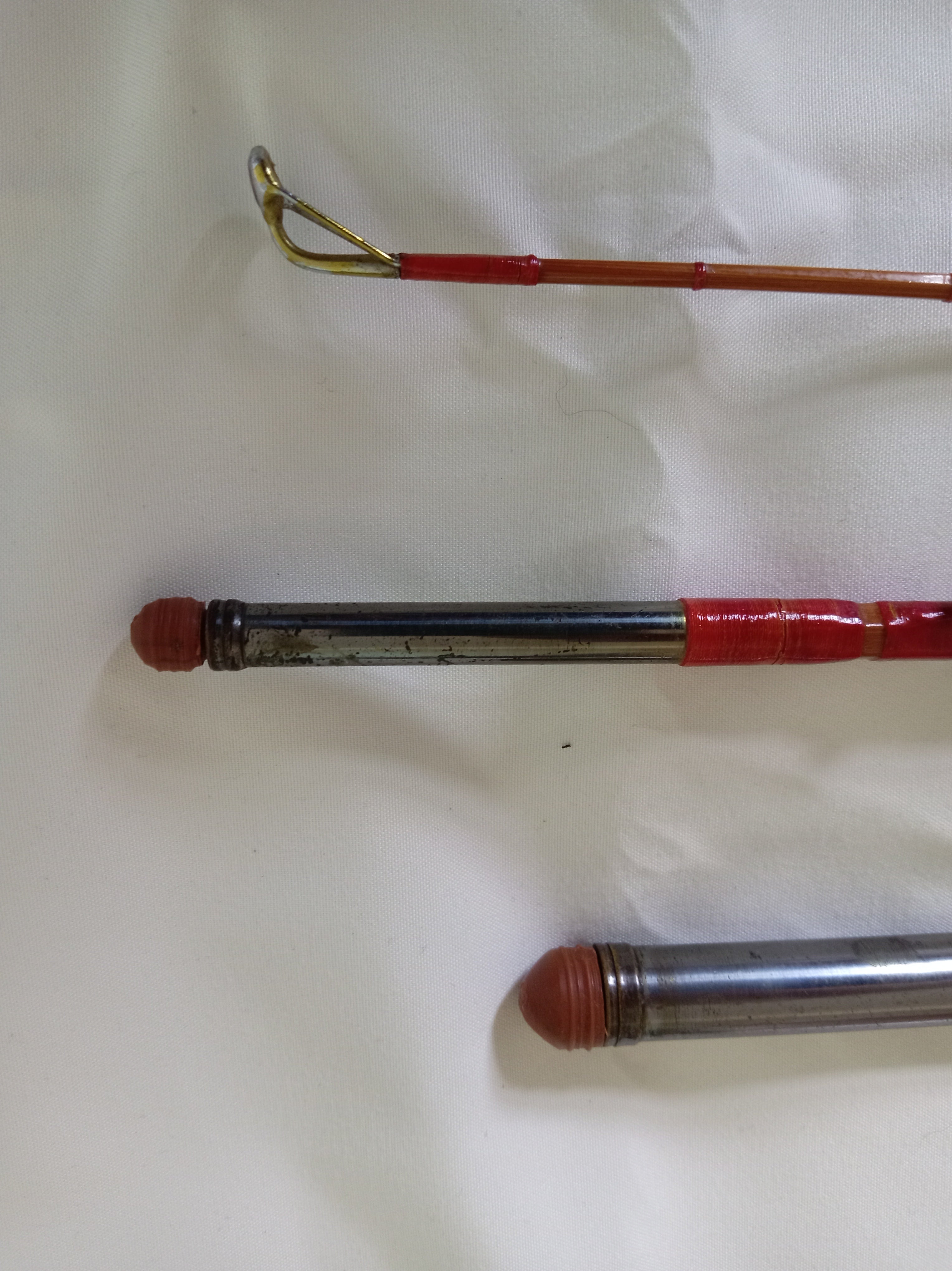 Mint Allcocks Wizard 11ft 3-Piece Split Cane Fishing Rod with Original Bag Vintage