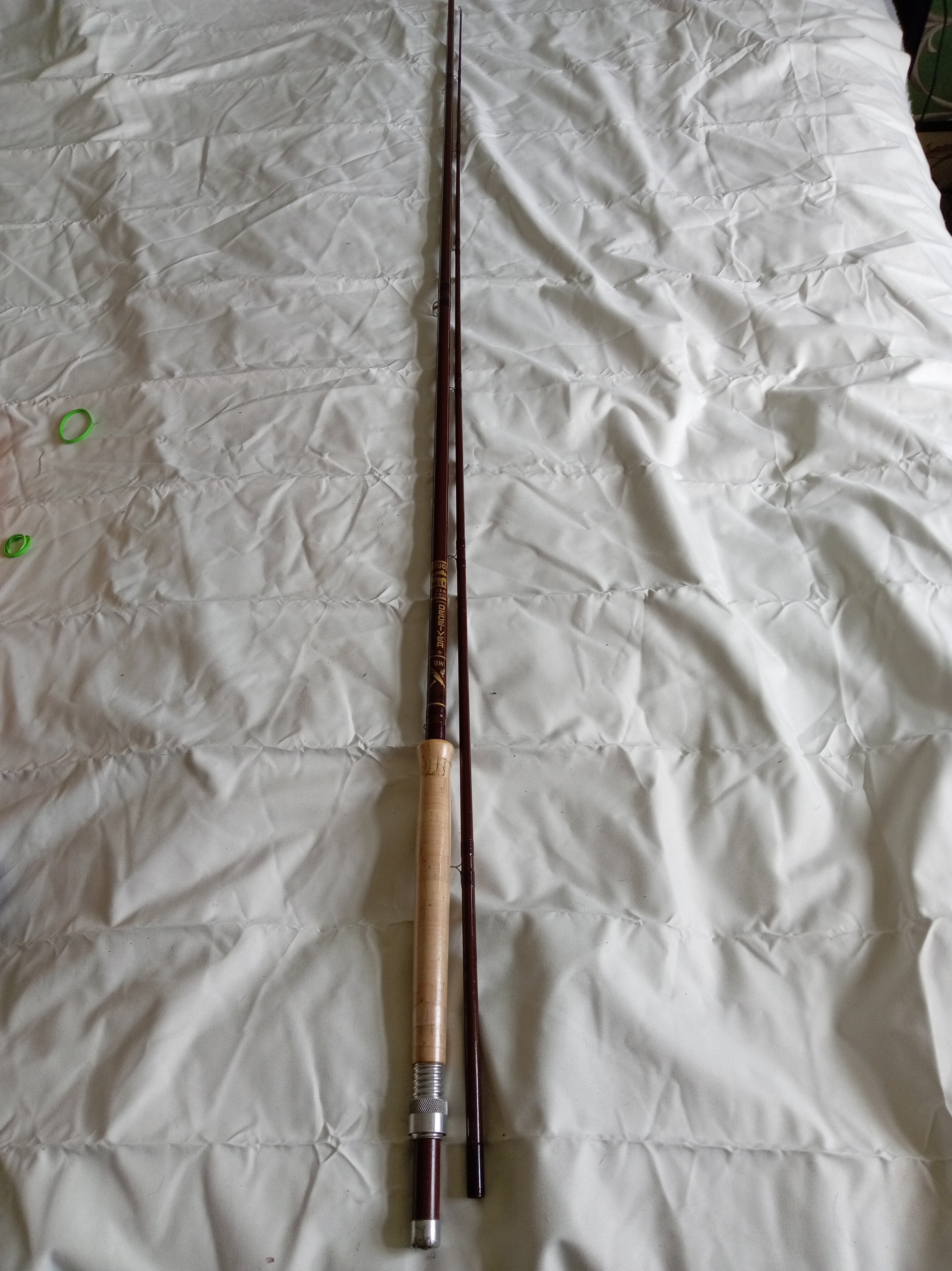 Bruce & Walker Deceiver 7-8wt Fly Rod 10ft Handbuilt Vintage Pristine Cloth Bag