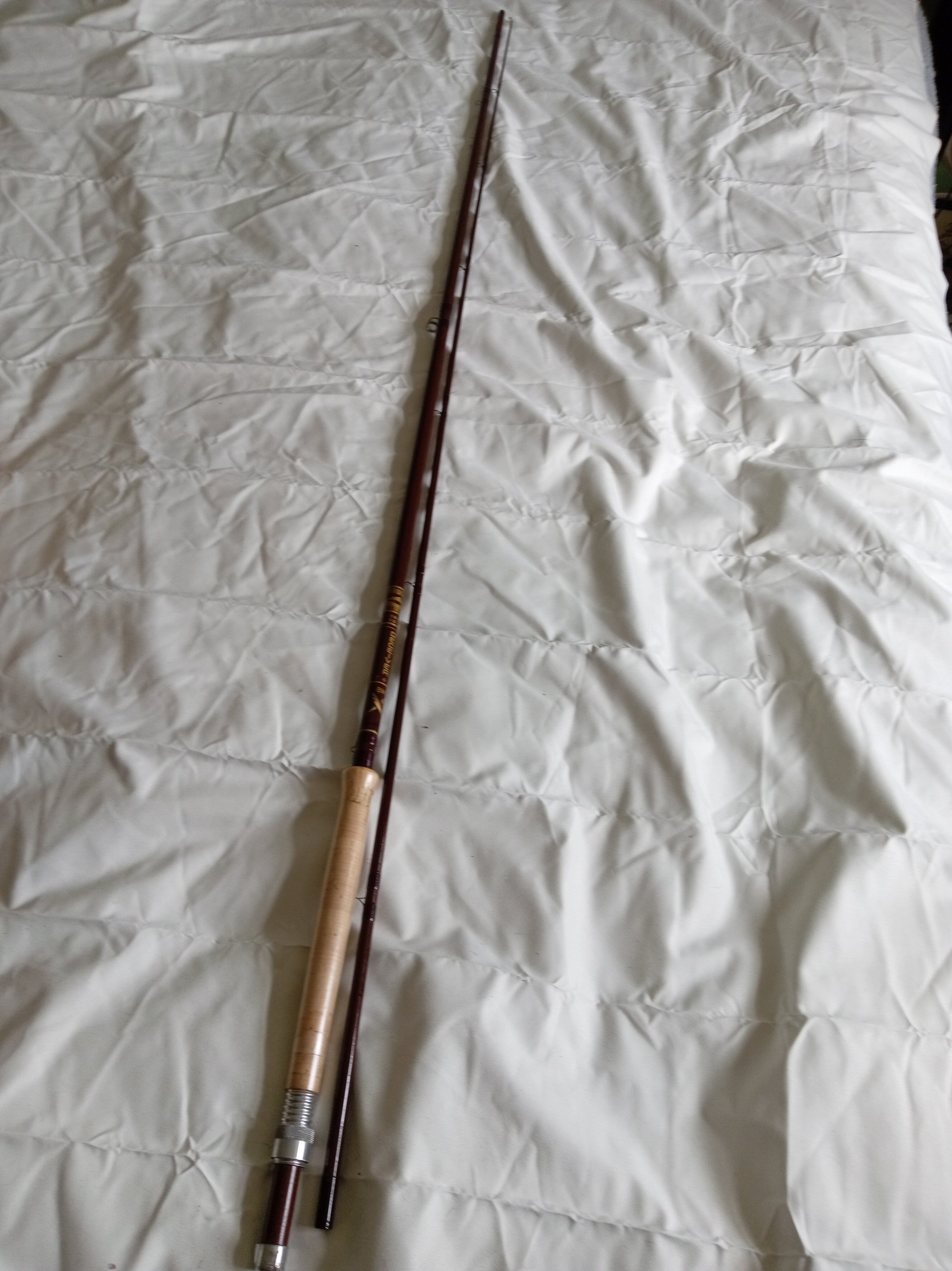Bruce & Walker Deceiver 7-8wt Fly Rod 10ft Handbuilt Vintage Pristine Cloth Bag