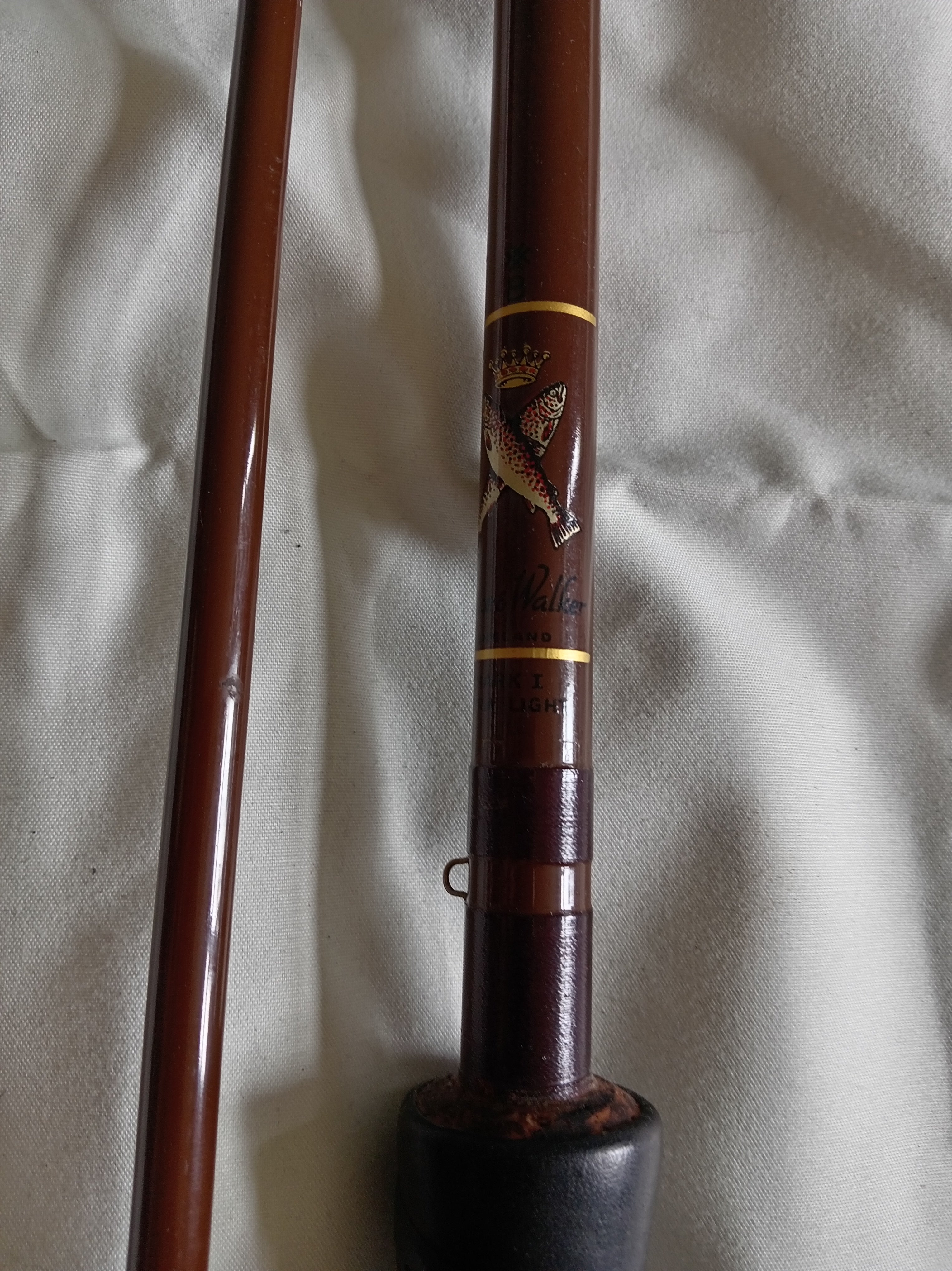 Bruce & Walker Ultra Light Mk1 9ft #8 Fly Rod | Vintage Trout Salmon Rod