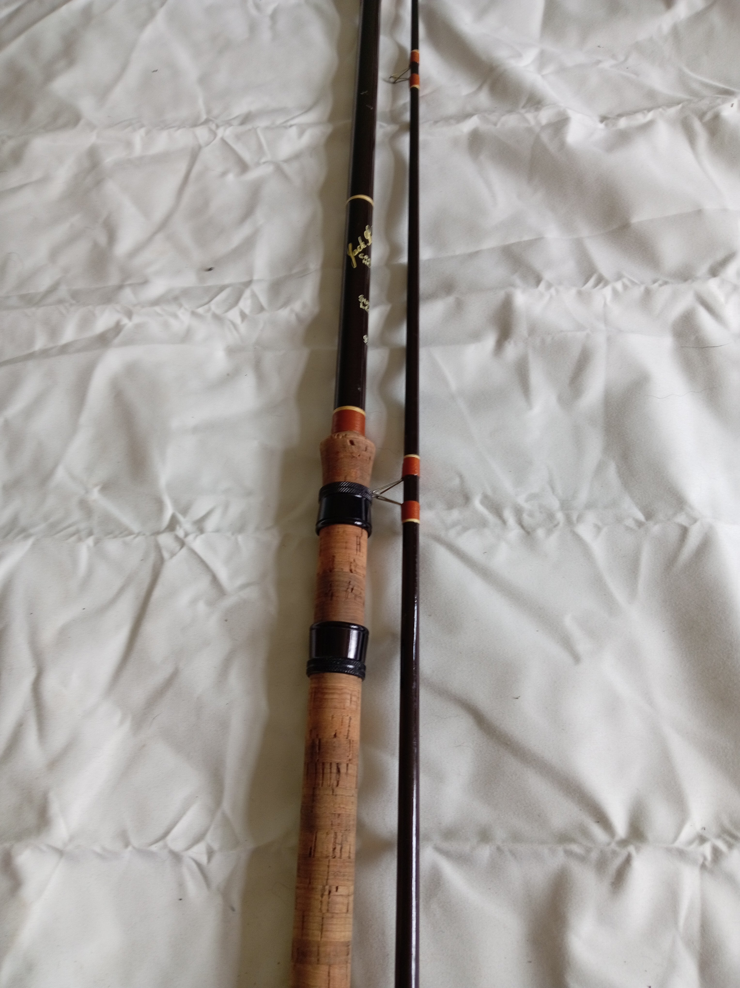 Vintage Jack Stevens Cradley Heath 9ft Super Ledger Swingtip Rod - Good Cond
