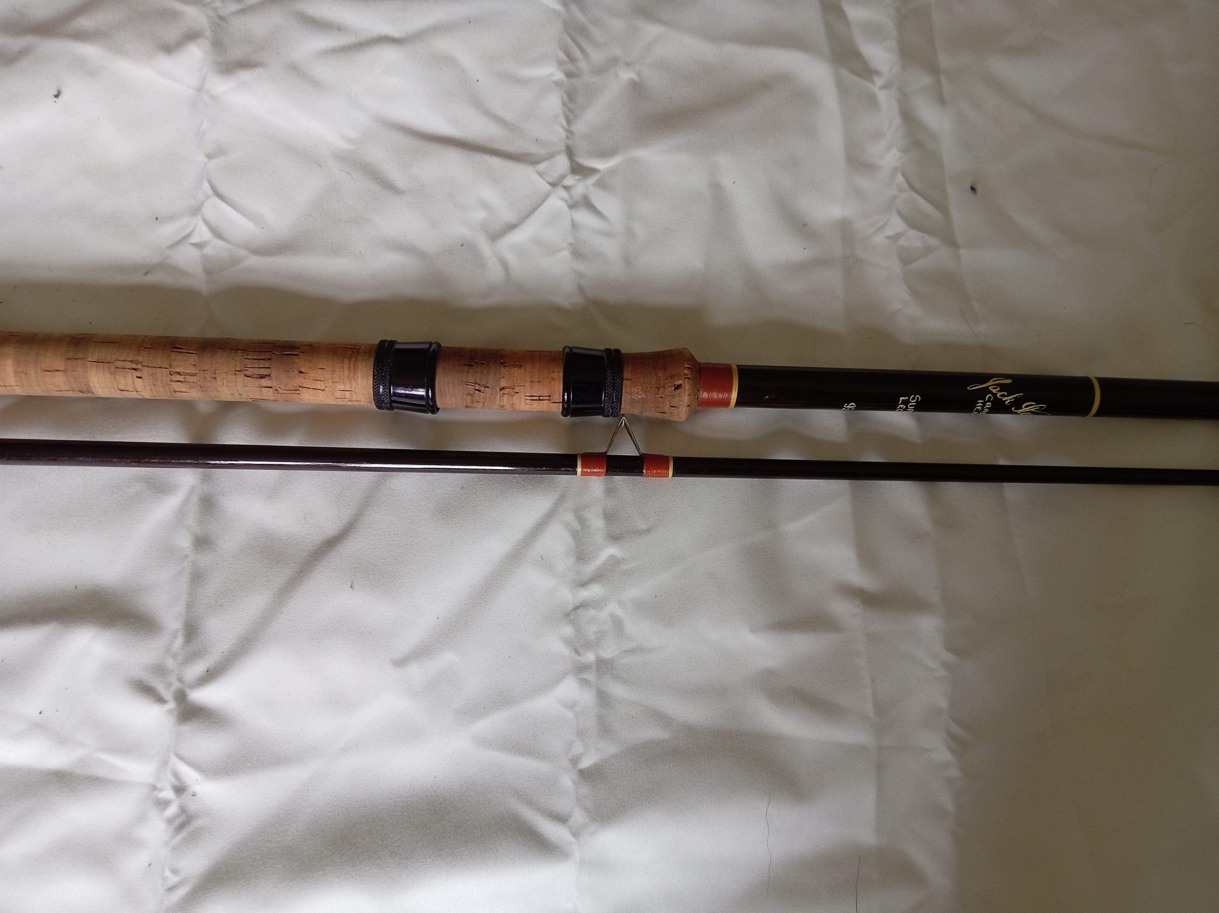 Vintage Jack Stevens Cradley Heath 9ft Super Ledger Swingtip Rod - Good Cond