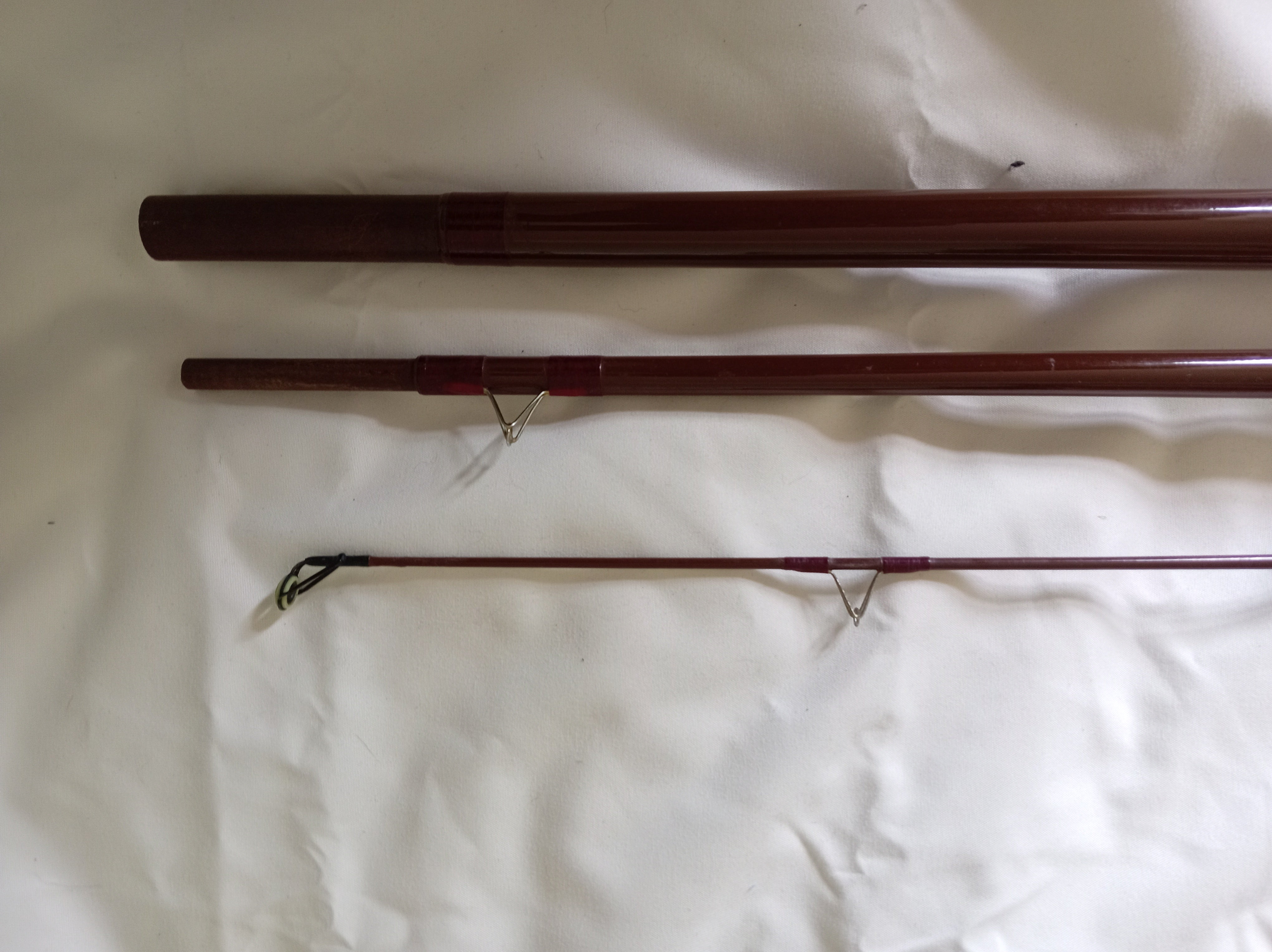 Vintage B James & Son Bruce & Walker CTM14 3-Piece Float Rod - Repaired Tip + Bag