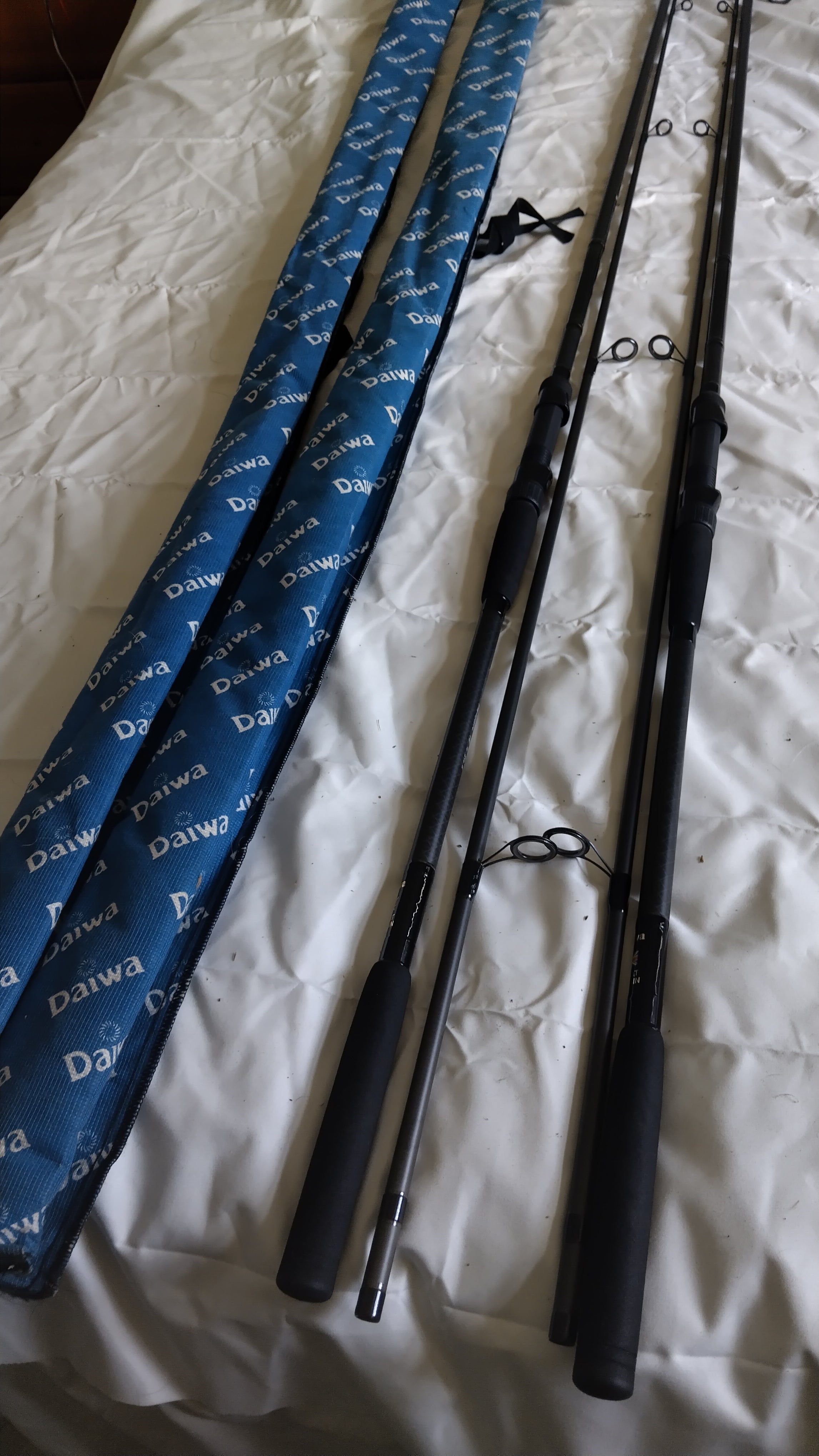 Daiwa Powermesh-X MSG Euro Specialist 12ft 2.25lb Rods Pair Carp Barbel Unused
