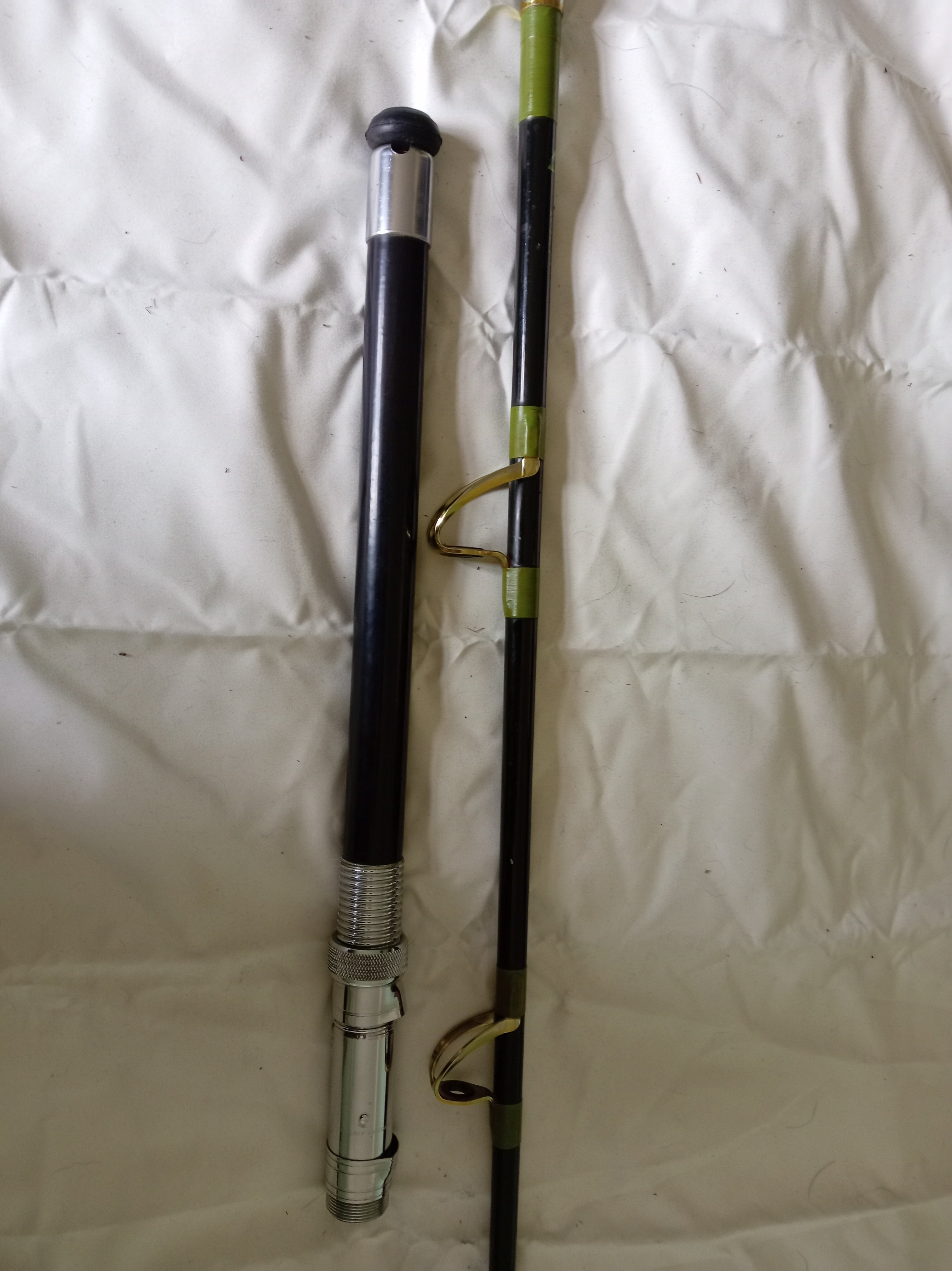 Vintage Brown's of Manor Park Custom 50lb Boat Rod Sea Fishing Mint Condition