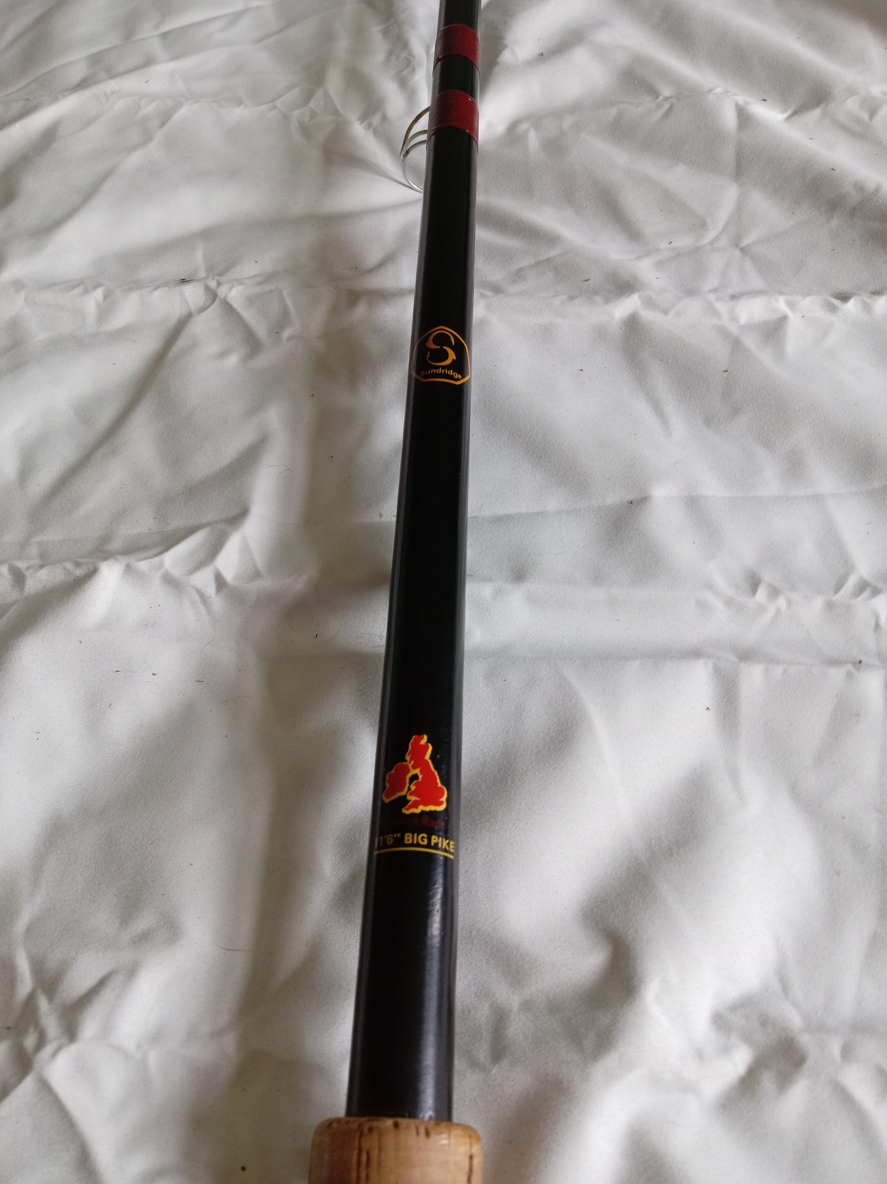 Classic Sundridge Big Pike Rod 11ft 6in 2pc - Deadbait Boat Roving Pike Rod