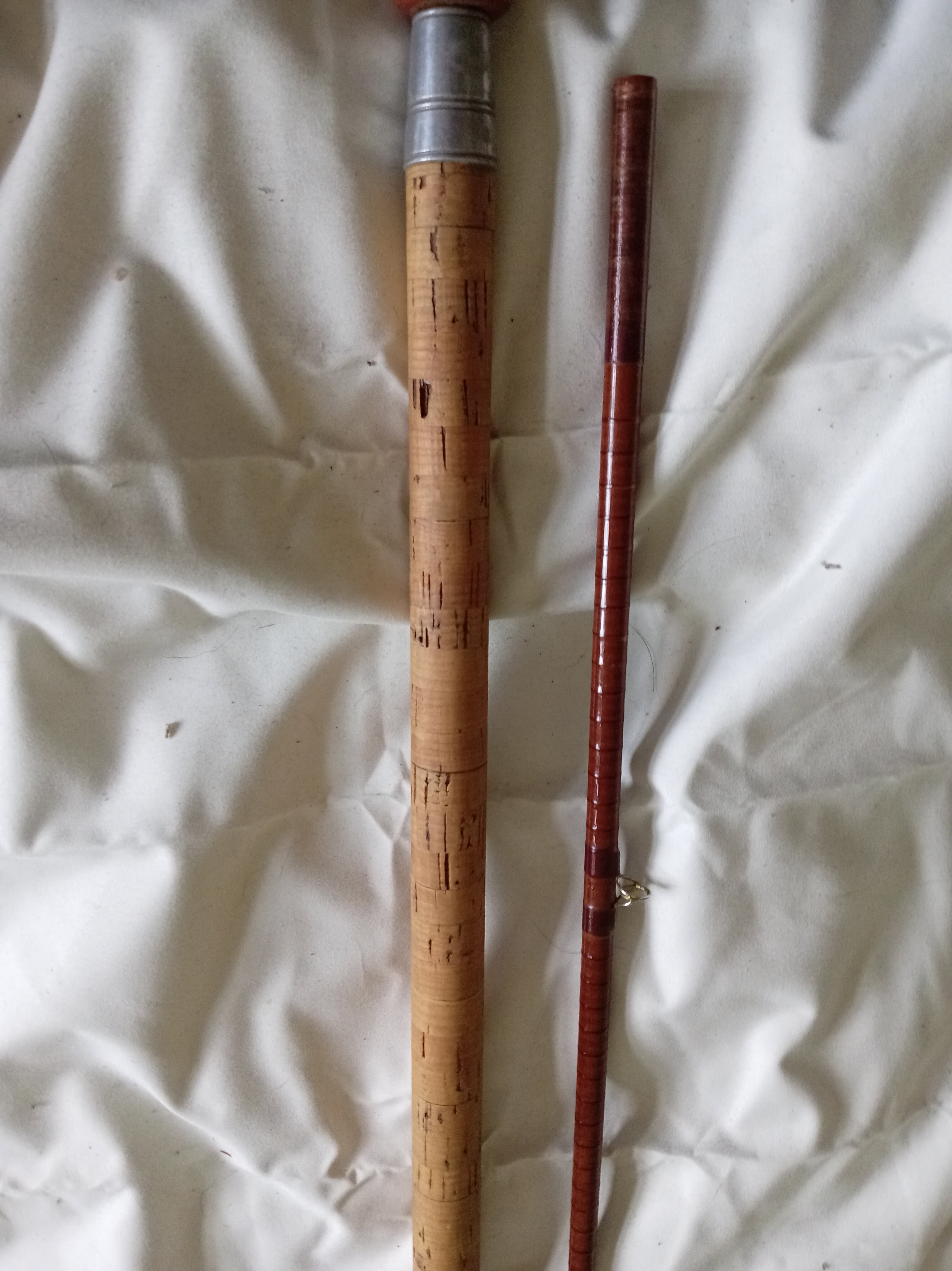 B James & Son Bruce Walker Mk IV Compound Taper Carp Salmon Fishing Rod Vintage