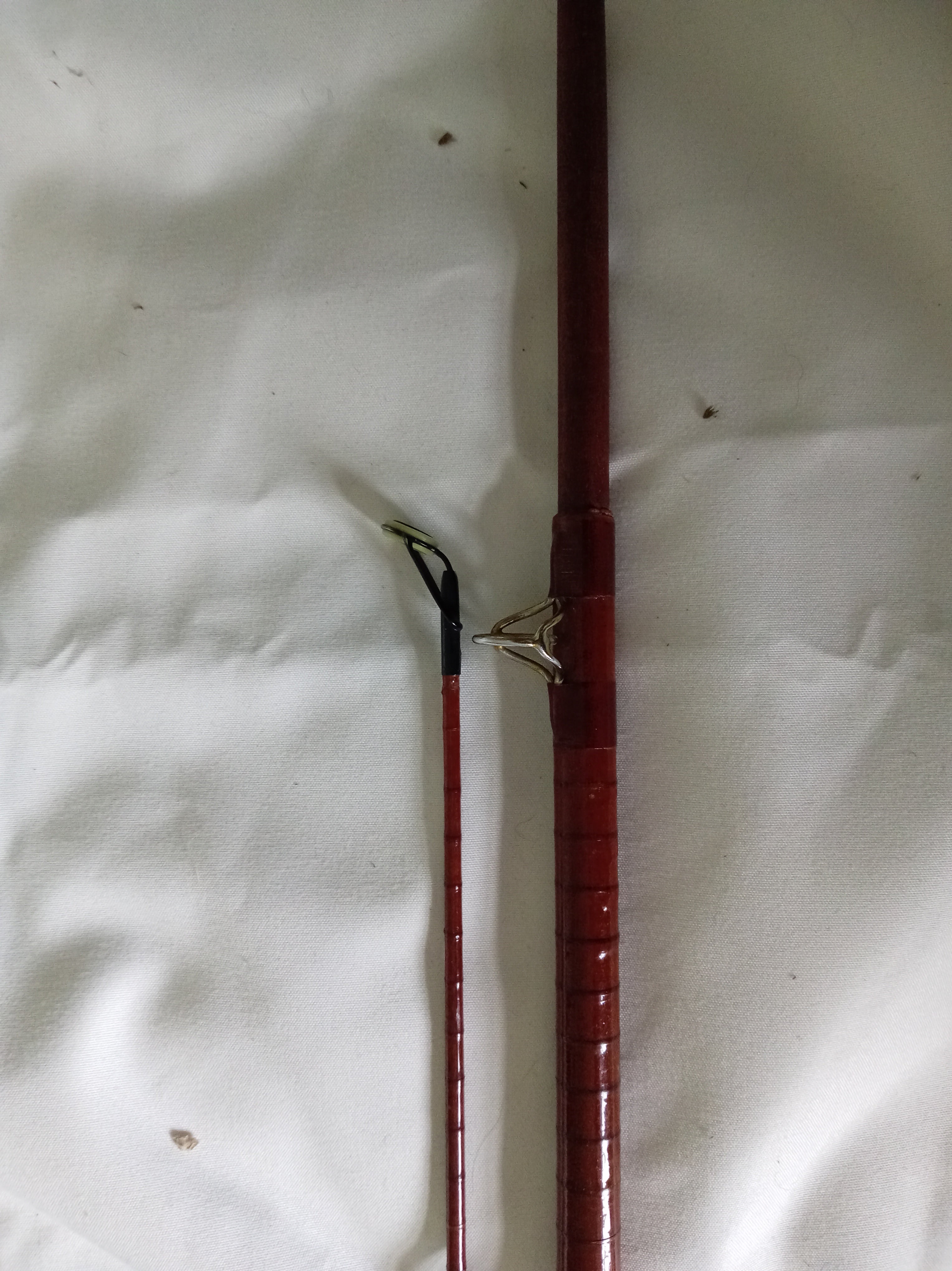 B James & Son Bruce Walker Mk IV Compound Taper Carp Salmon Fishing Rod Vintage
