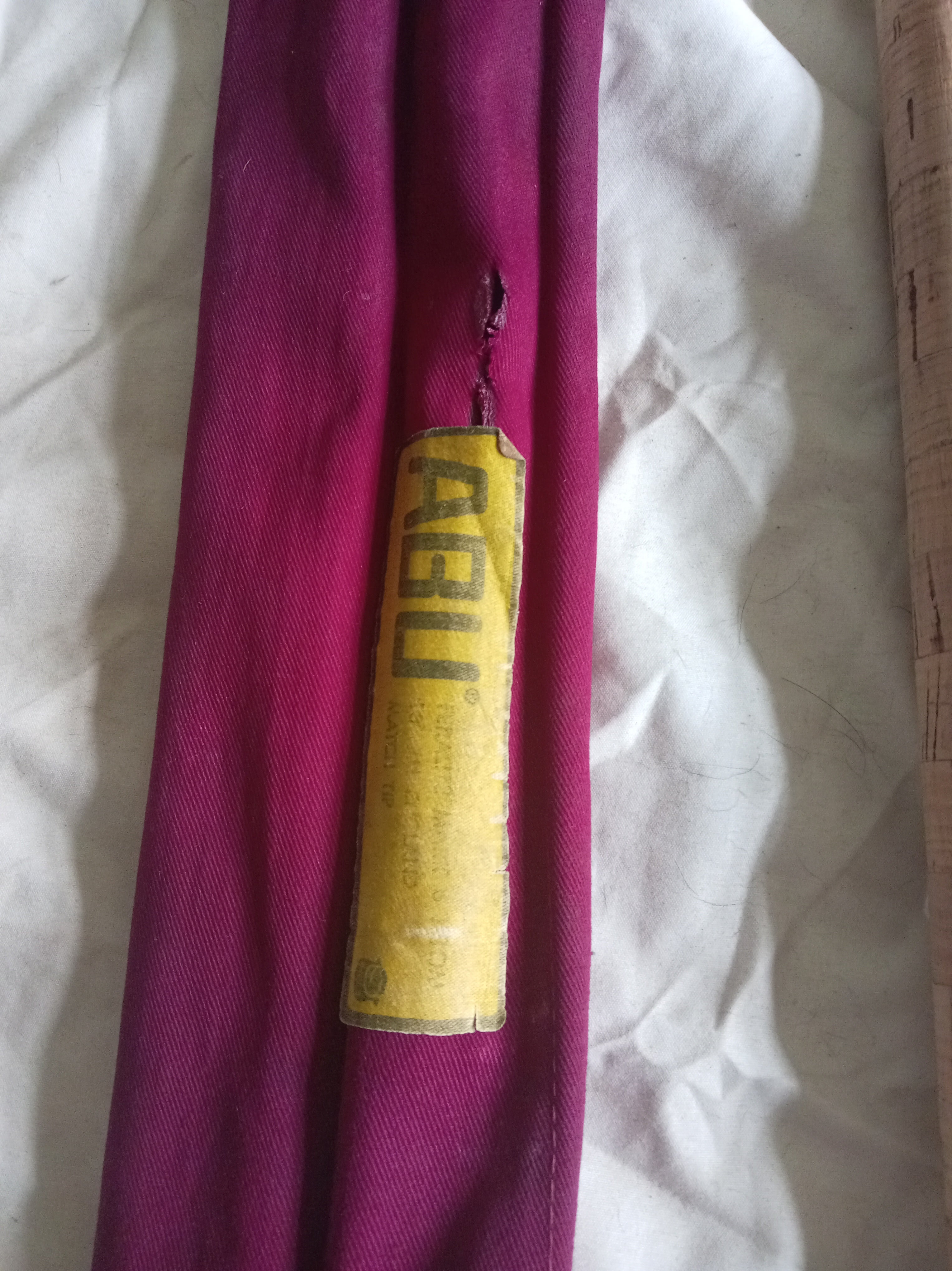 Vintage Abu Feralite Mark 6 Zoom All England Match Tip Rod 13ft Fibreglass + Bag