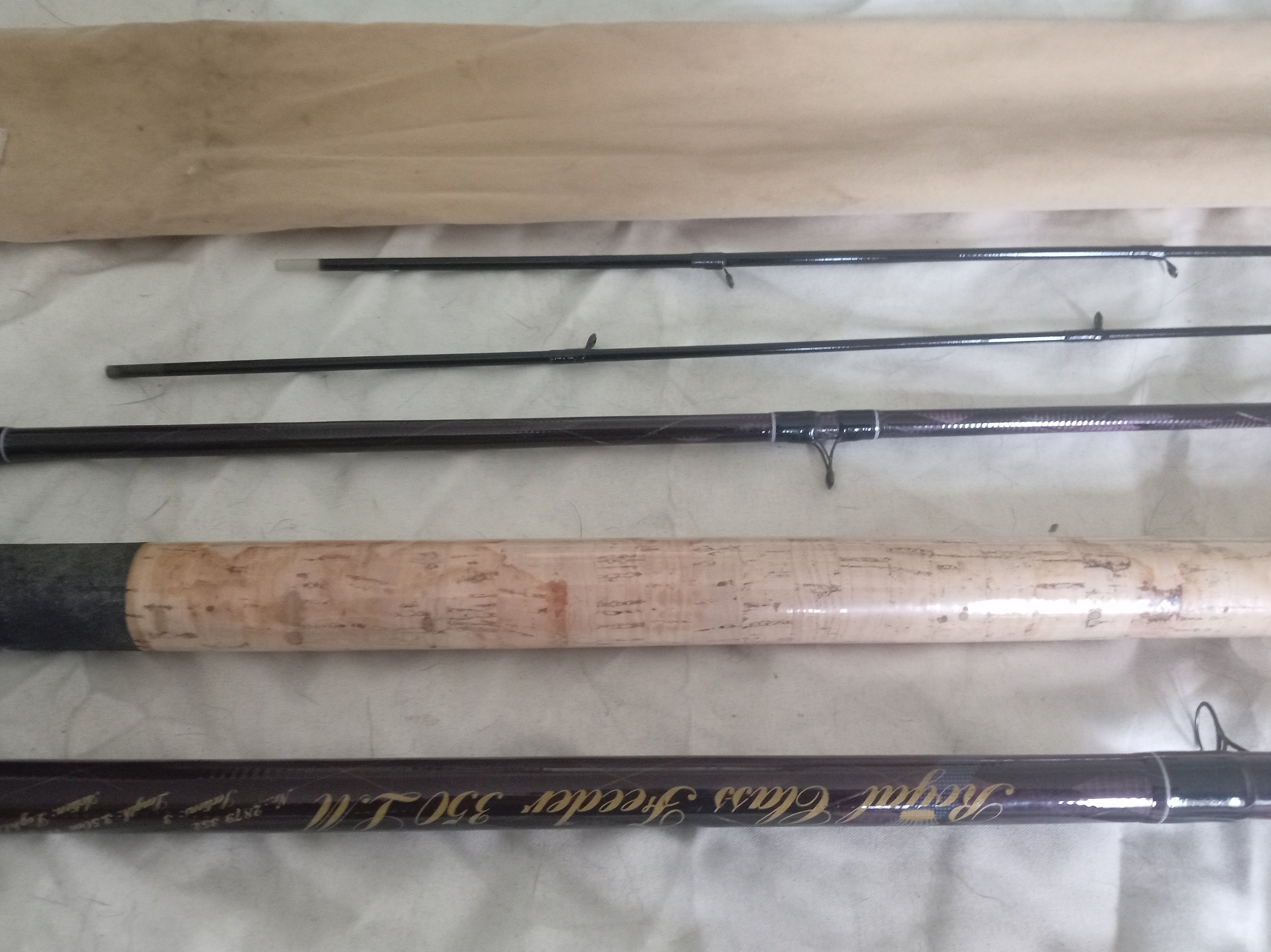Silstar Royal Class Feeder 350 Rod 11.6ft Light Medium Diaflex + Bag