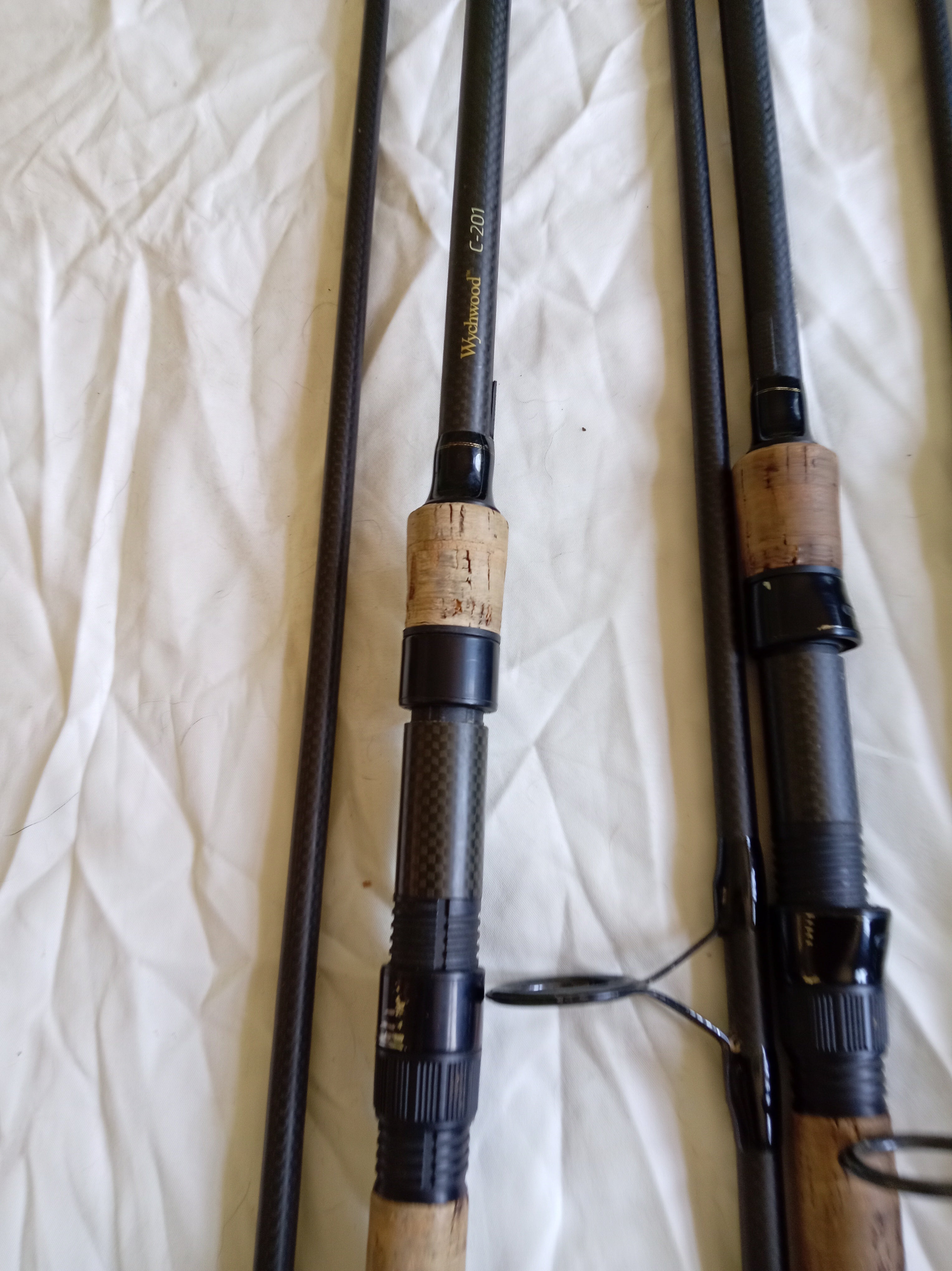Wychwood C-201 Carp Rod 12ft 3.25lb Cork Handle Fishing Rod Used Multibuy