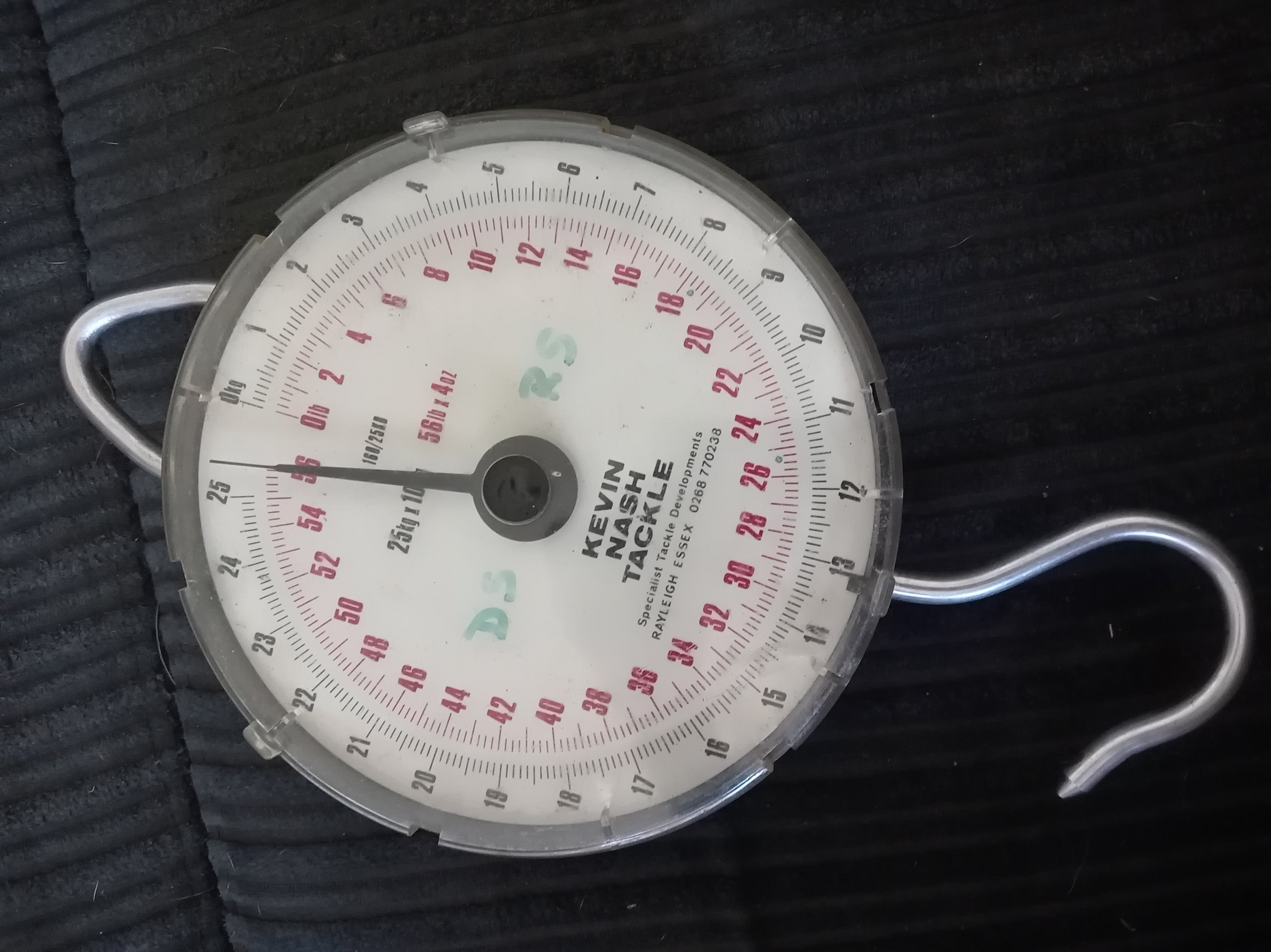 Kevin Nash Tackle 56lb x 4oz Dial Scales Carp Fishing Weighing Vintage Retro UK