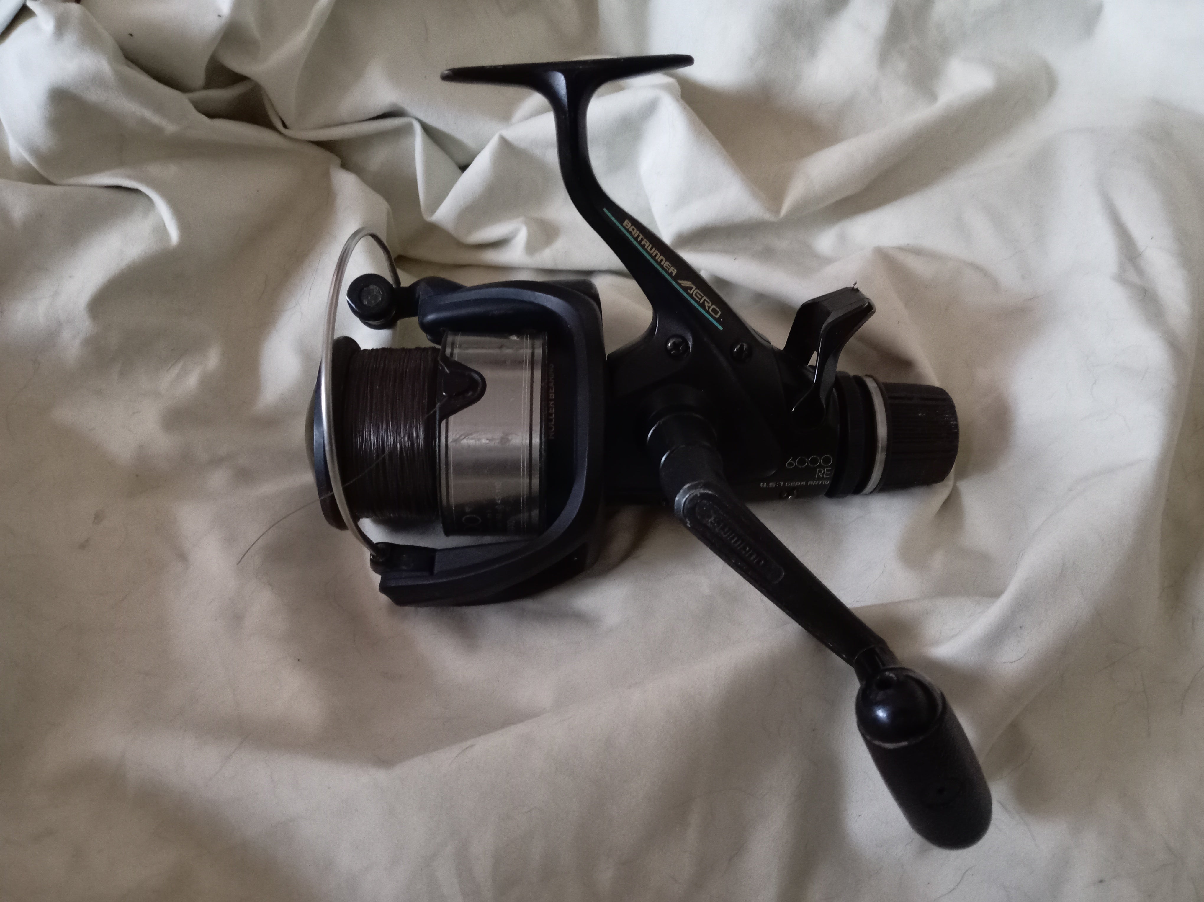 Shimano Aero 6000 RE Baitrunner Reel - Excellent Condition - Reliable Carp Fishing
