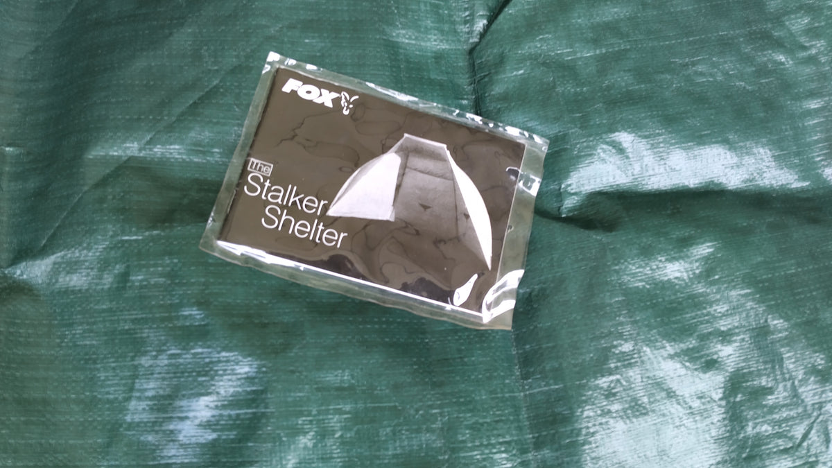 Fox Stalker Shelter Carp Fishing Bivvy Lightweight Shelter VGC Complete