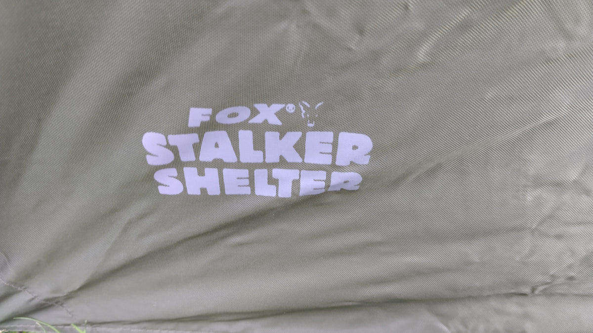 Fox Stalker Shelter Carp Fishing Bivvy Lightweight Shelter VGC Complete