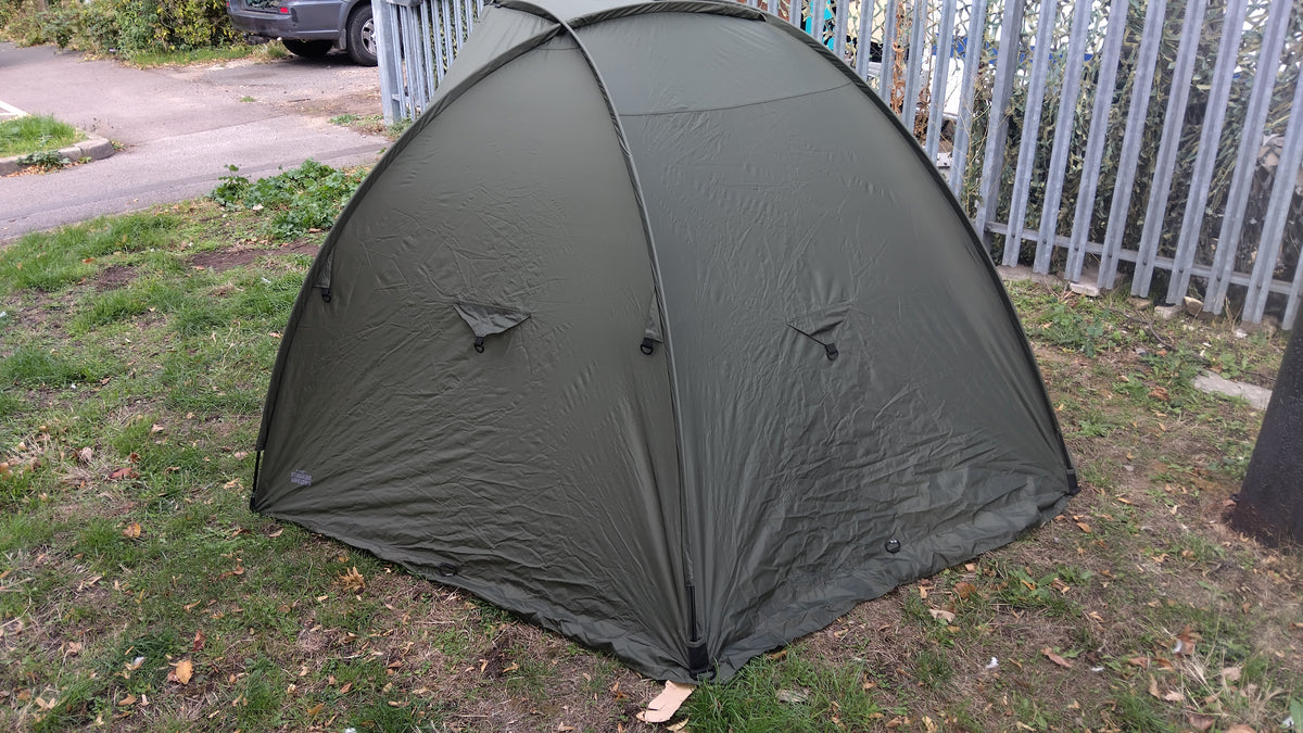 Fox Stalker Shelter Carp Fishing Bivvy Lightweight Shelter VGC Complete