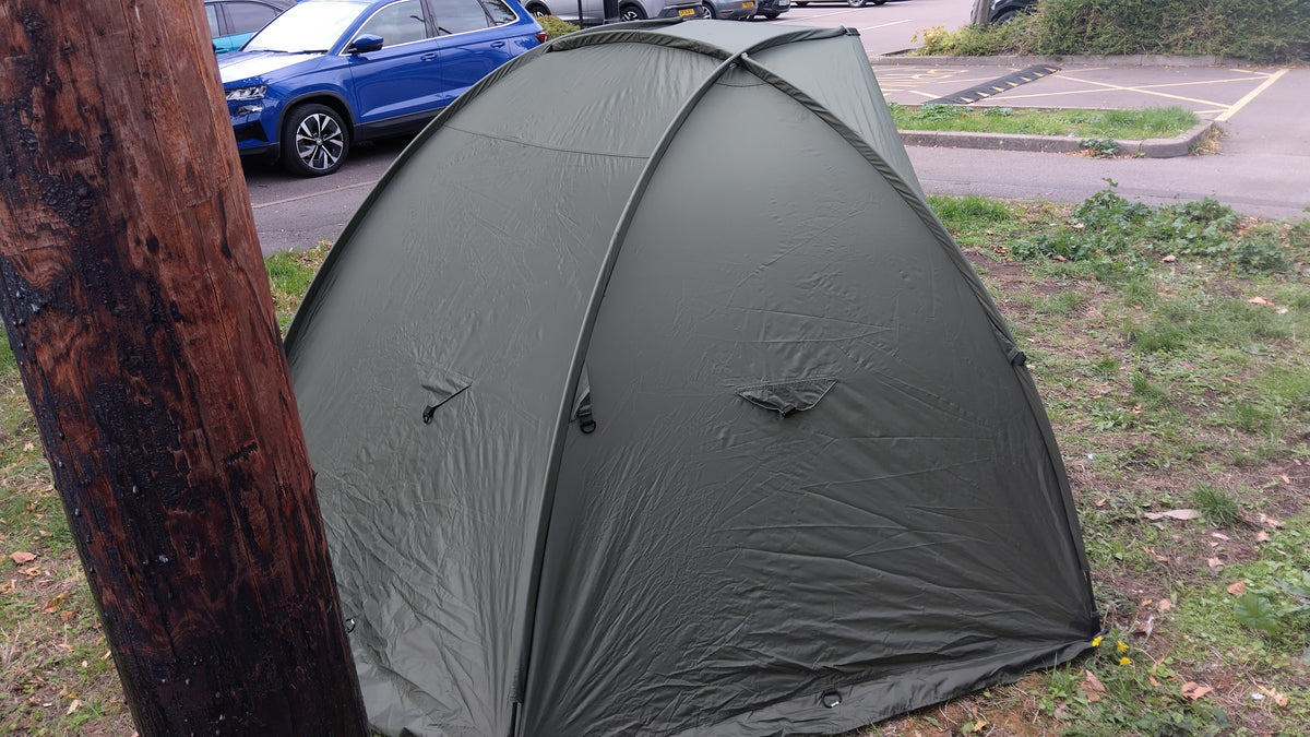 Fox Stalker Shelter Carp Fishing Bivvy Lightweight Shelter VGC Complete